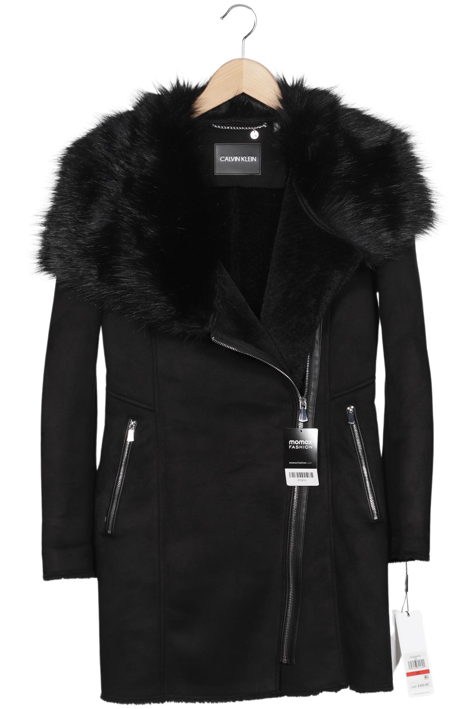 

Calvin Klein Damen Mantel, schwarz, Gr. 34