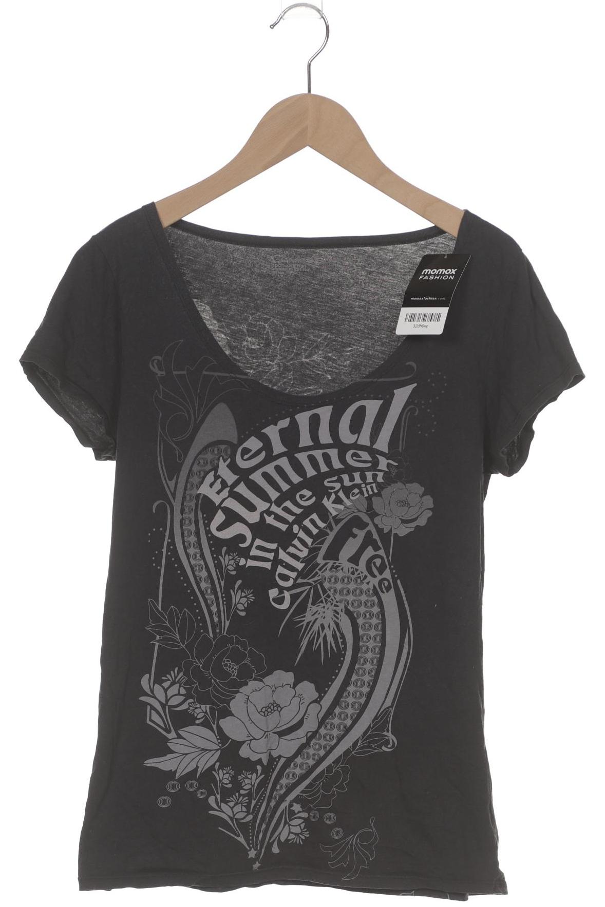 

Calvin Klein Damen T-Shirt, schwarz, Gr. 38