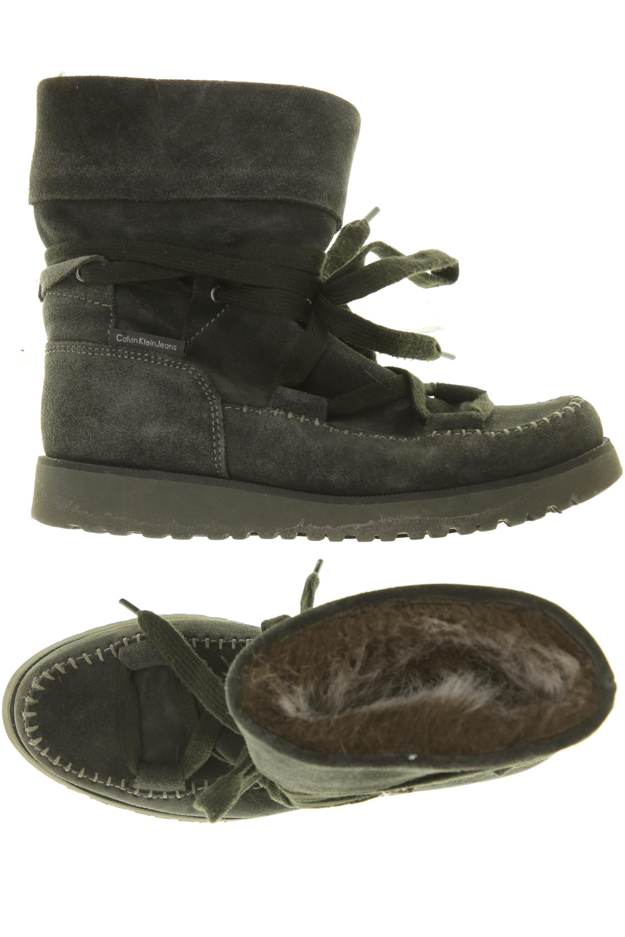 

Calvin Klein Damen Stiefelette, grau, Gr. 37