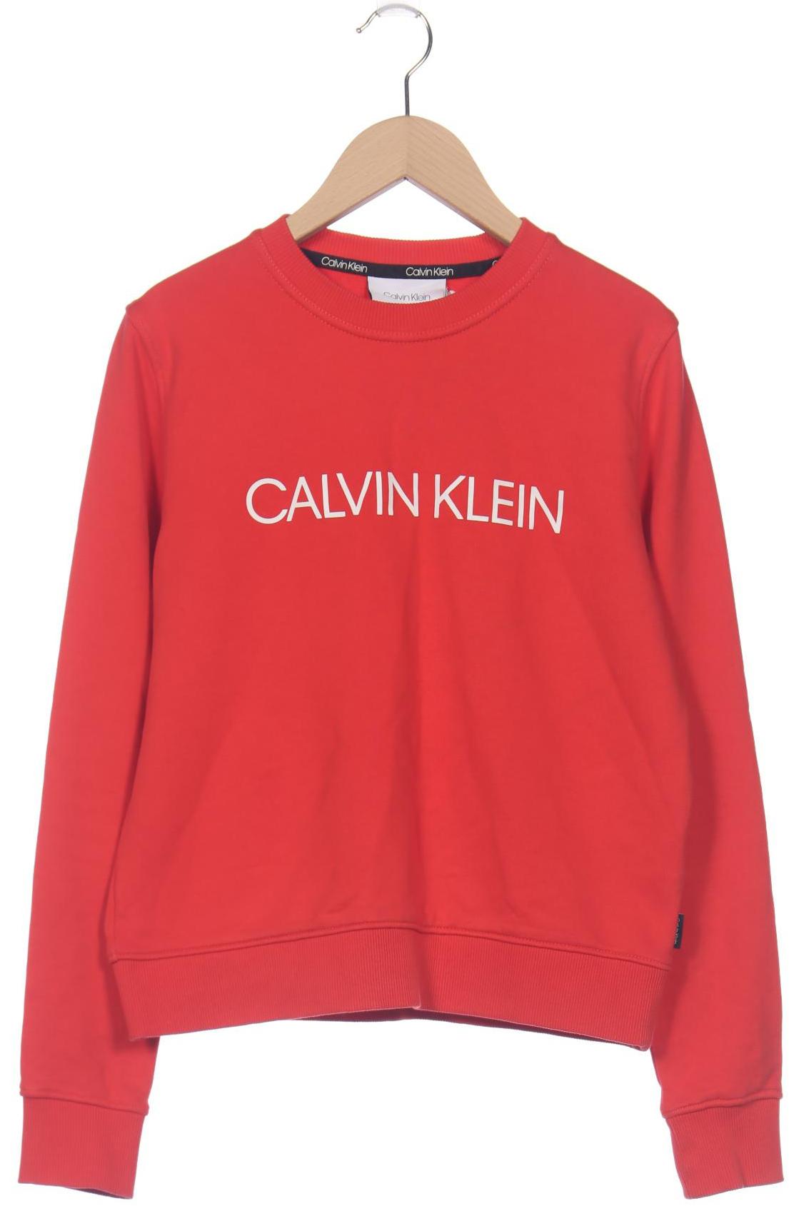 

Calvin Klein Damen Sweatshirt, rot, Gr. 34