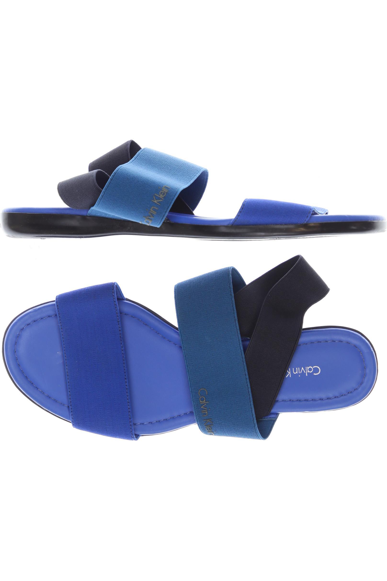 

Calvin Klein Damen Sandale, blau, Gr. 36