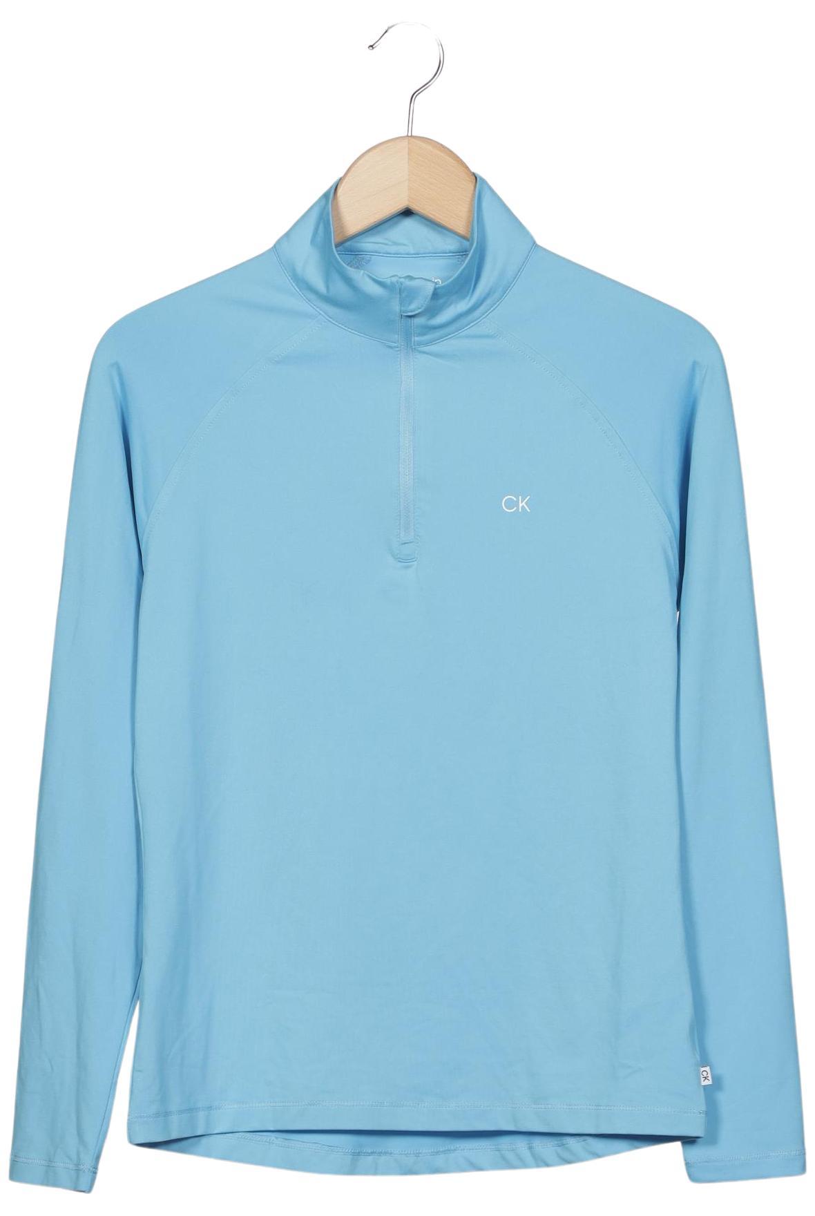 

Calvin Klein Damen Langarmshirt, hellblau, Gr. 36