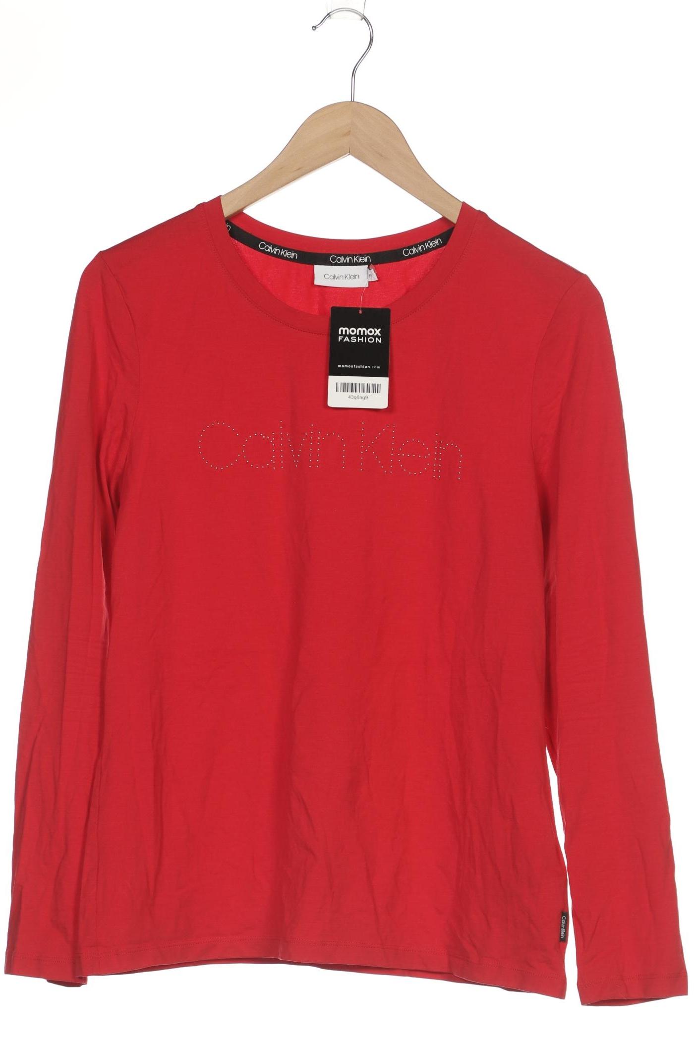

Calvin Klein Damen Langarmshirt, rot, Gr. 44