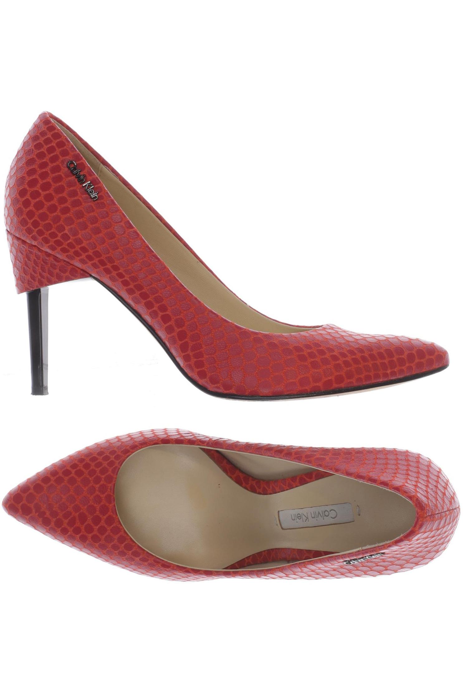 

Calvin Klein Damen Pumps, rot, Gr. 37