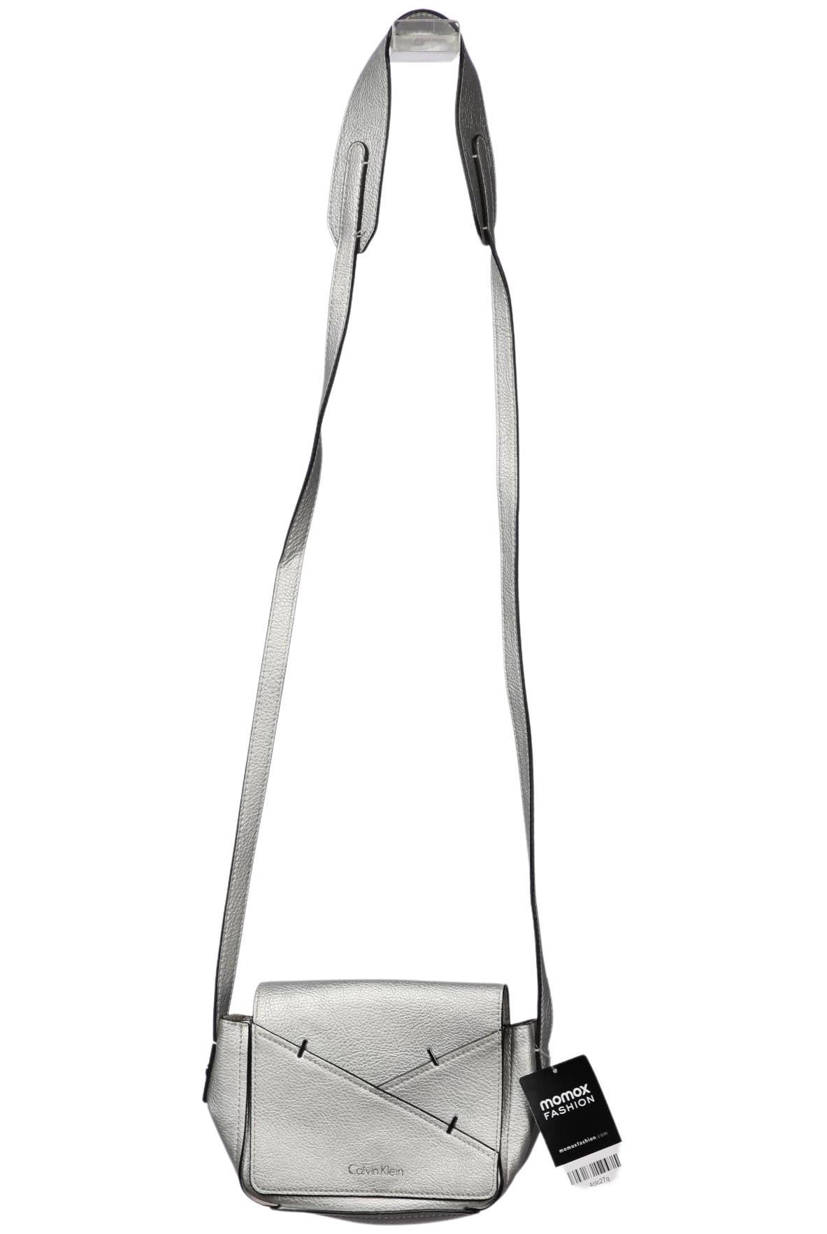 

Calvin Klein Damen Handtasche, silber, Gr.