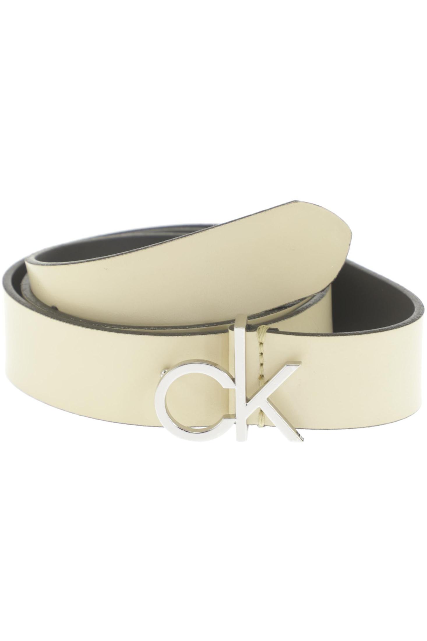 

Calvin Klein Damen Gürtel, cremeweiß, Gr. 85