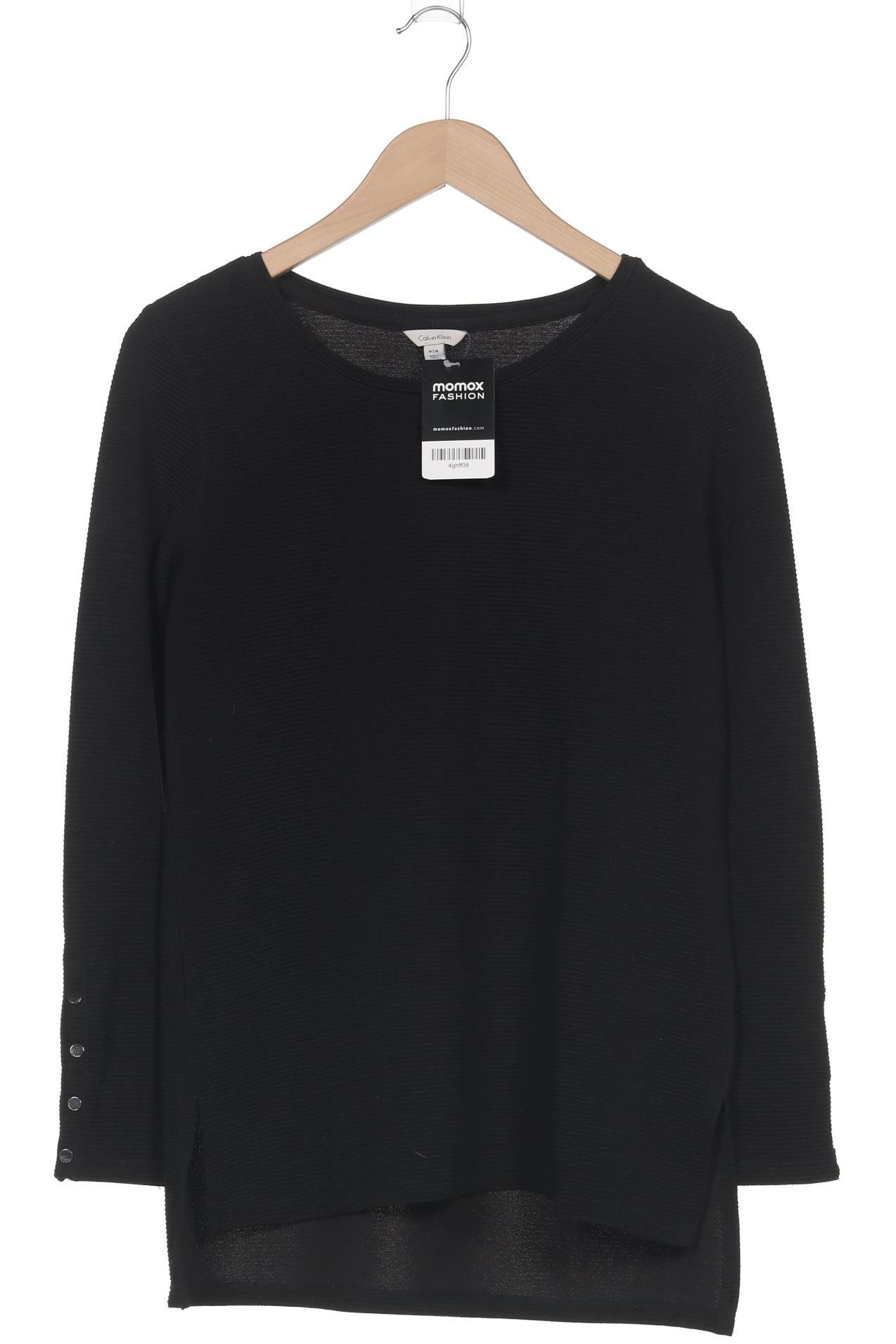 

Calvin Klein Damen Langarmshirt, schwarz, Gr. 38