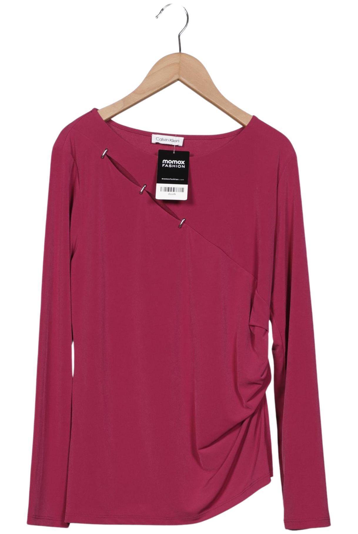 

Calvin Klein Damen Langarmshirt, pink, Gr. 38