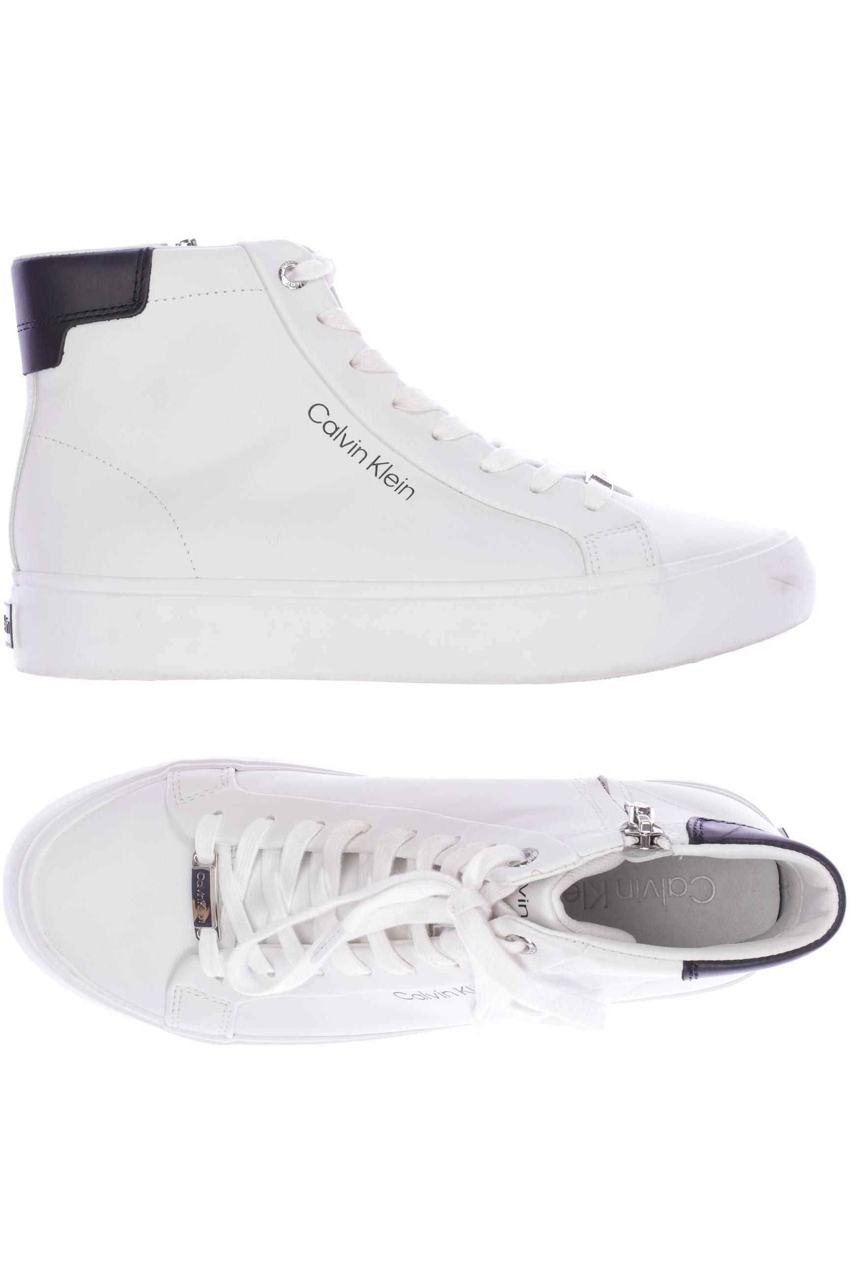 

Calvin Klein Damen Stiefelette, weiß, Gr. 38