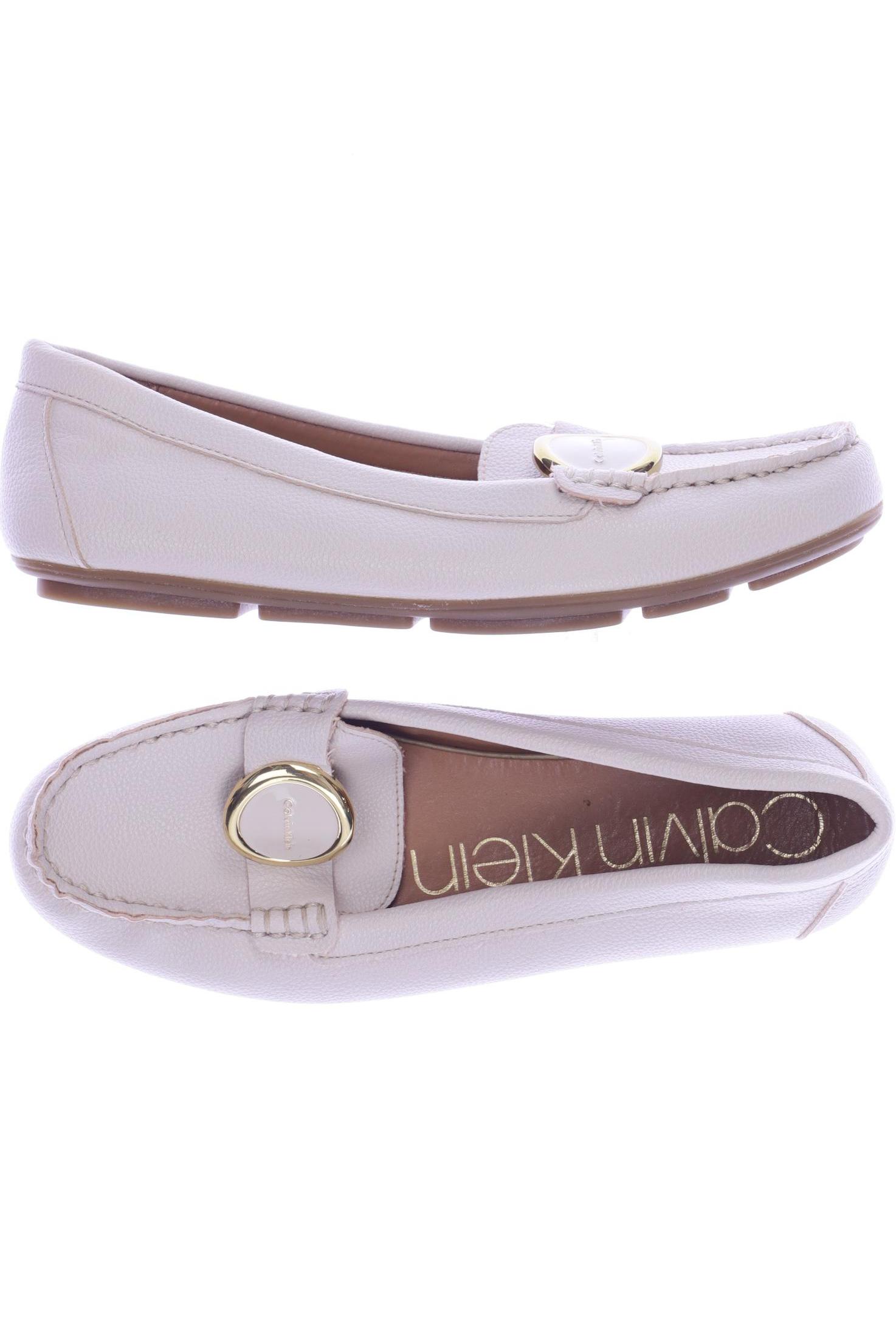 

Calvin Klein Damen Halbschuh, cremeweiß