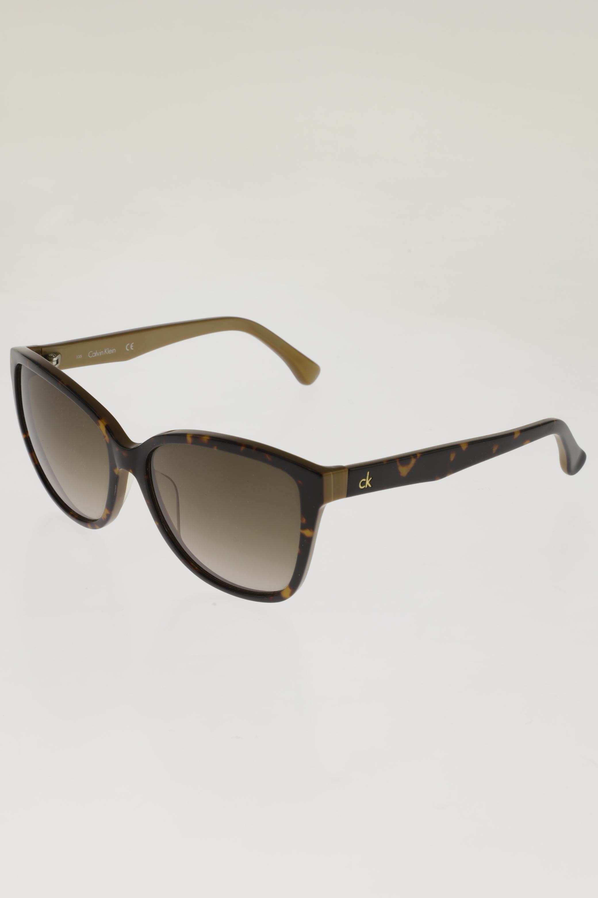 

Calvin Klein Damen Sonnenbrille, braun, Gr.