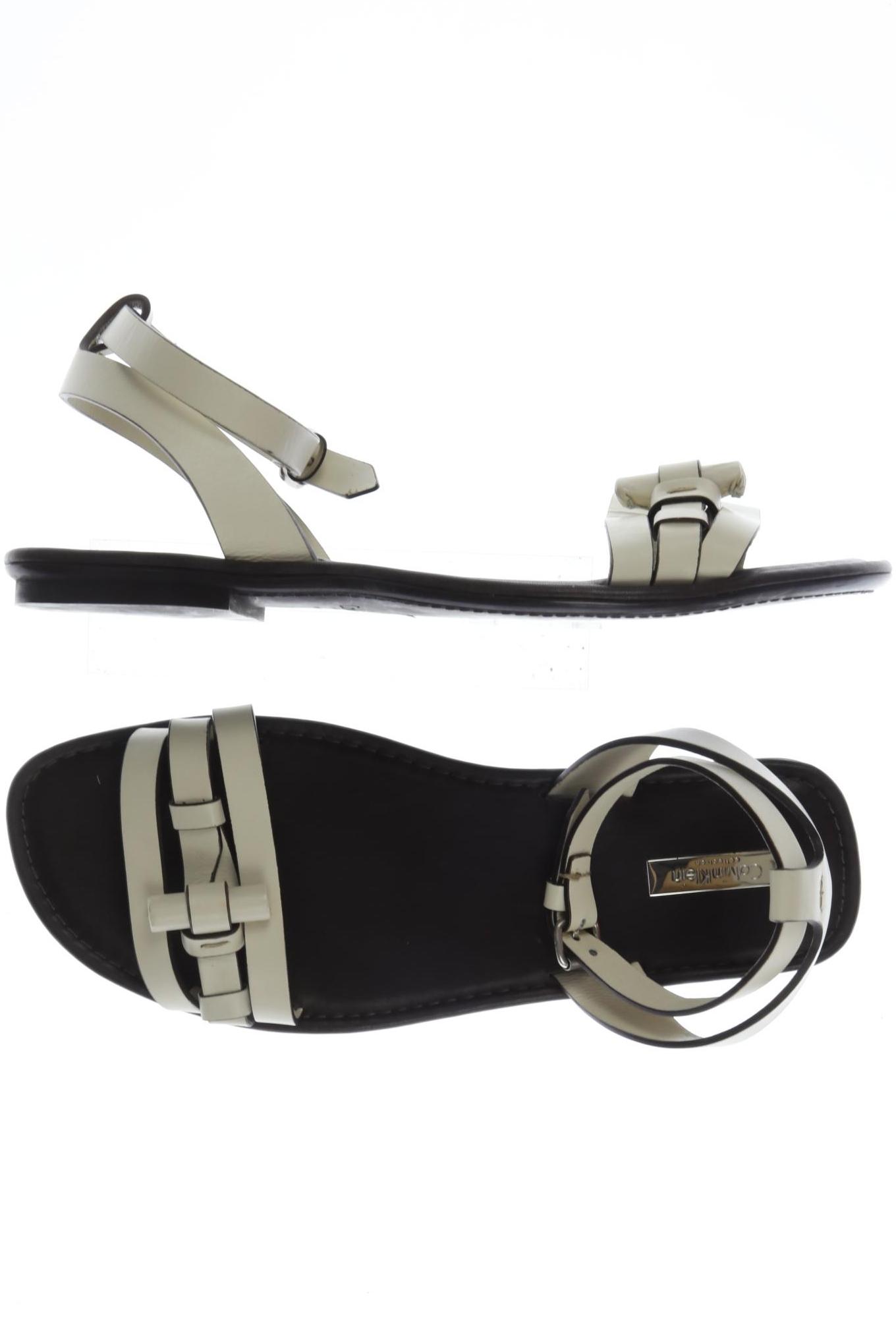 

Calvin Klein Damen Sandale, cremeweiß, Gr. 38
