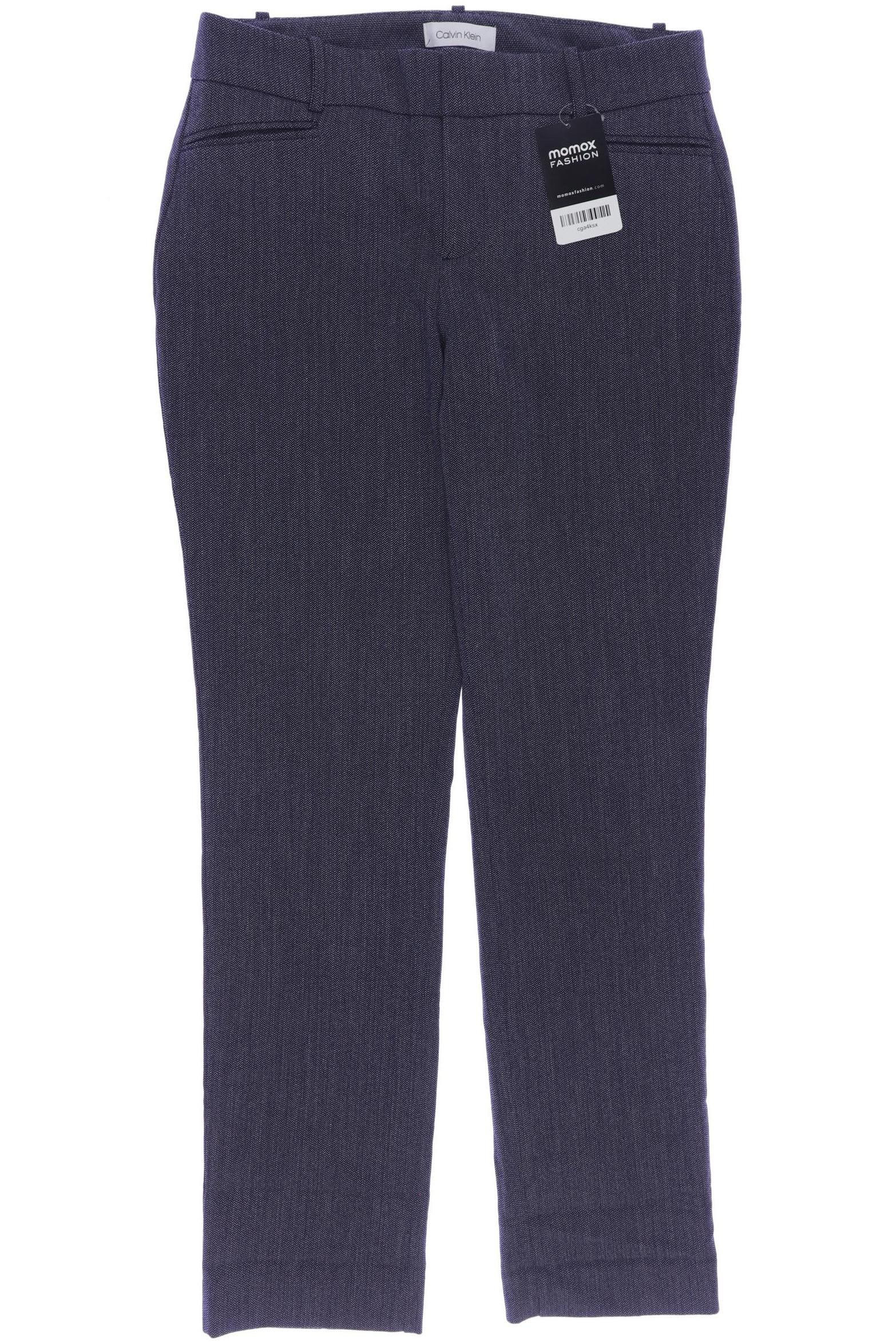 

Calvin Klein Damen Stoffhose, marineblau, Gr. 2