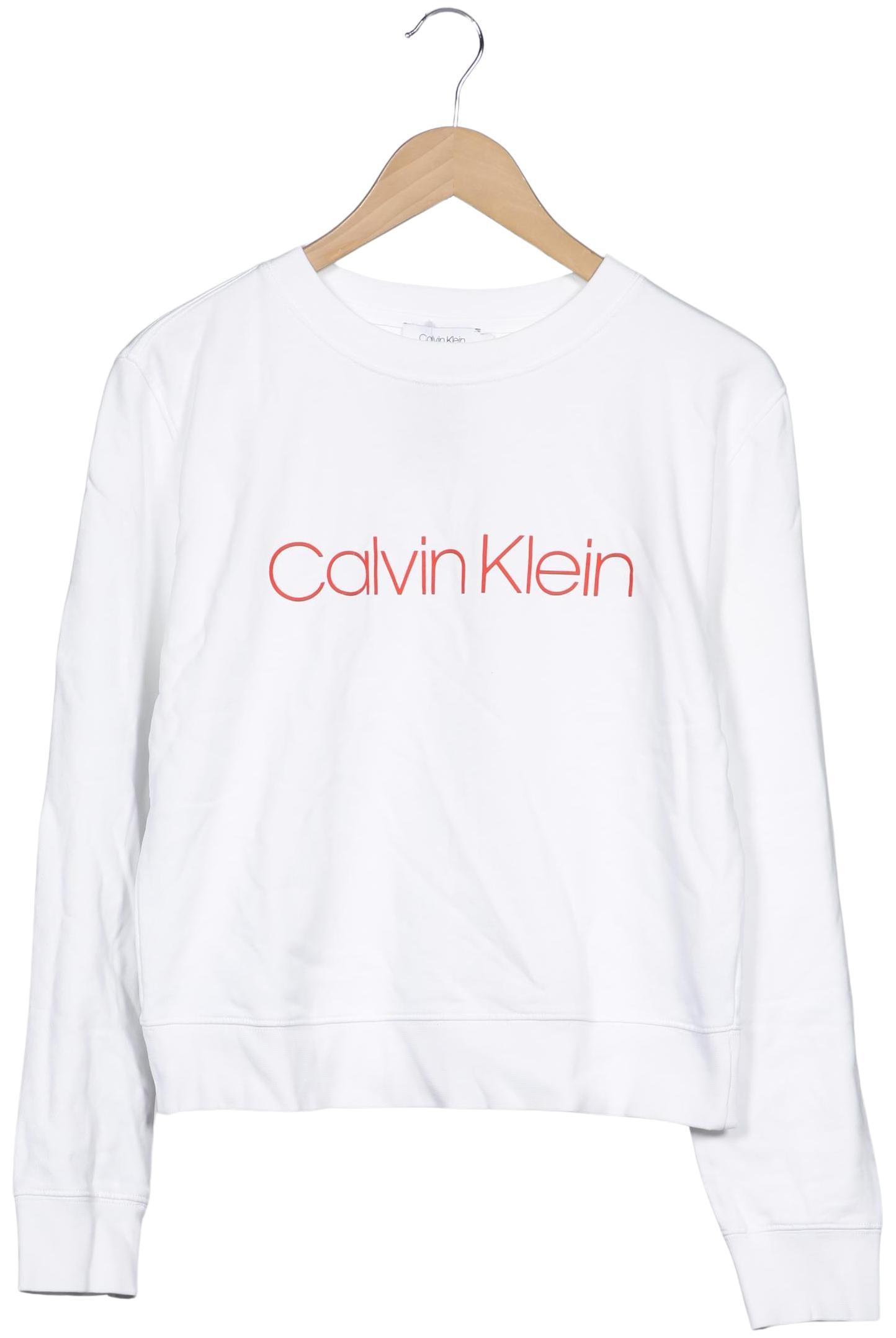

Calvin Klein Damen Sweatshirt, weiß, Gr. 36