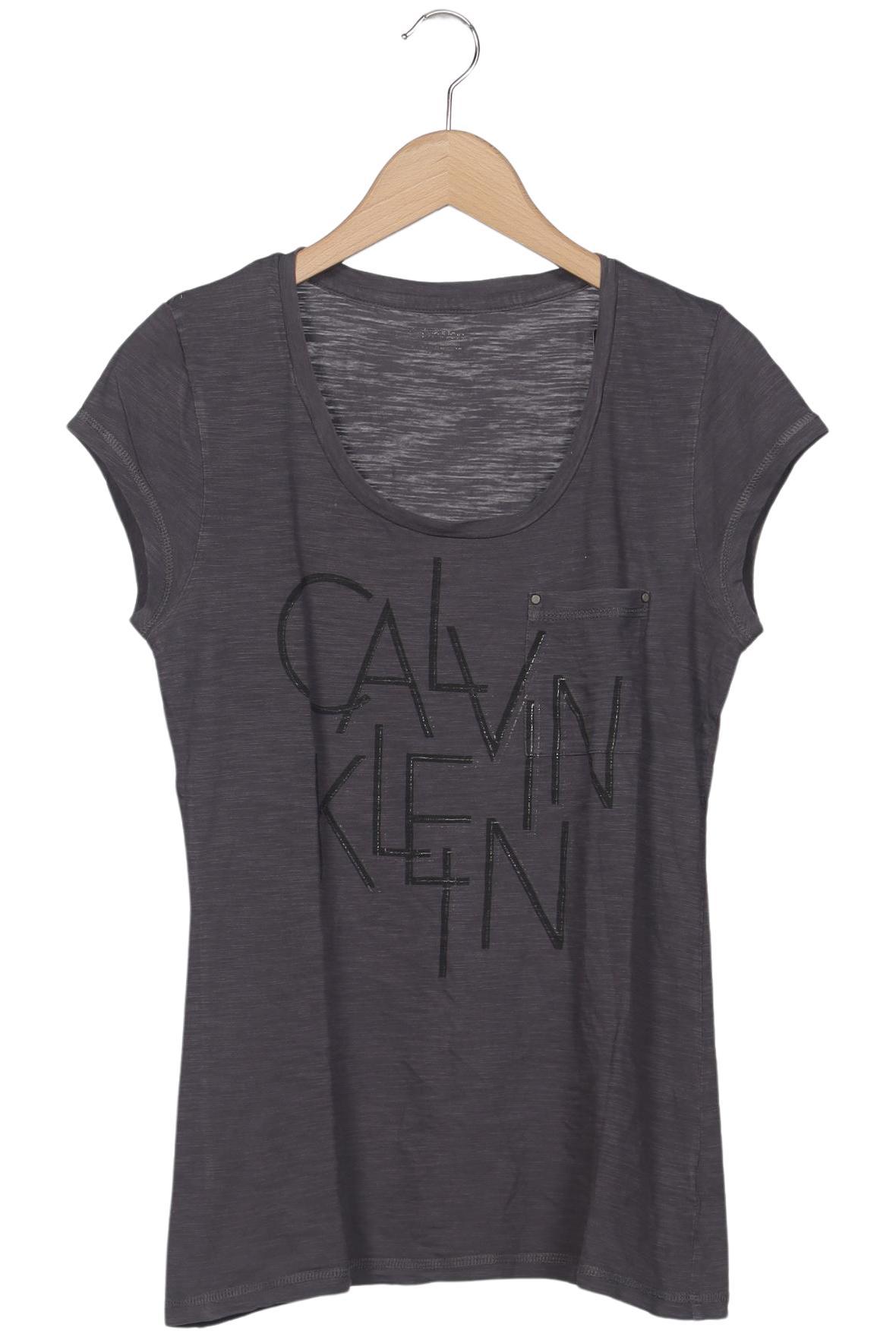

Calvin Klein Damen T-Shirt, grau, Gr. 36