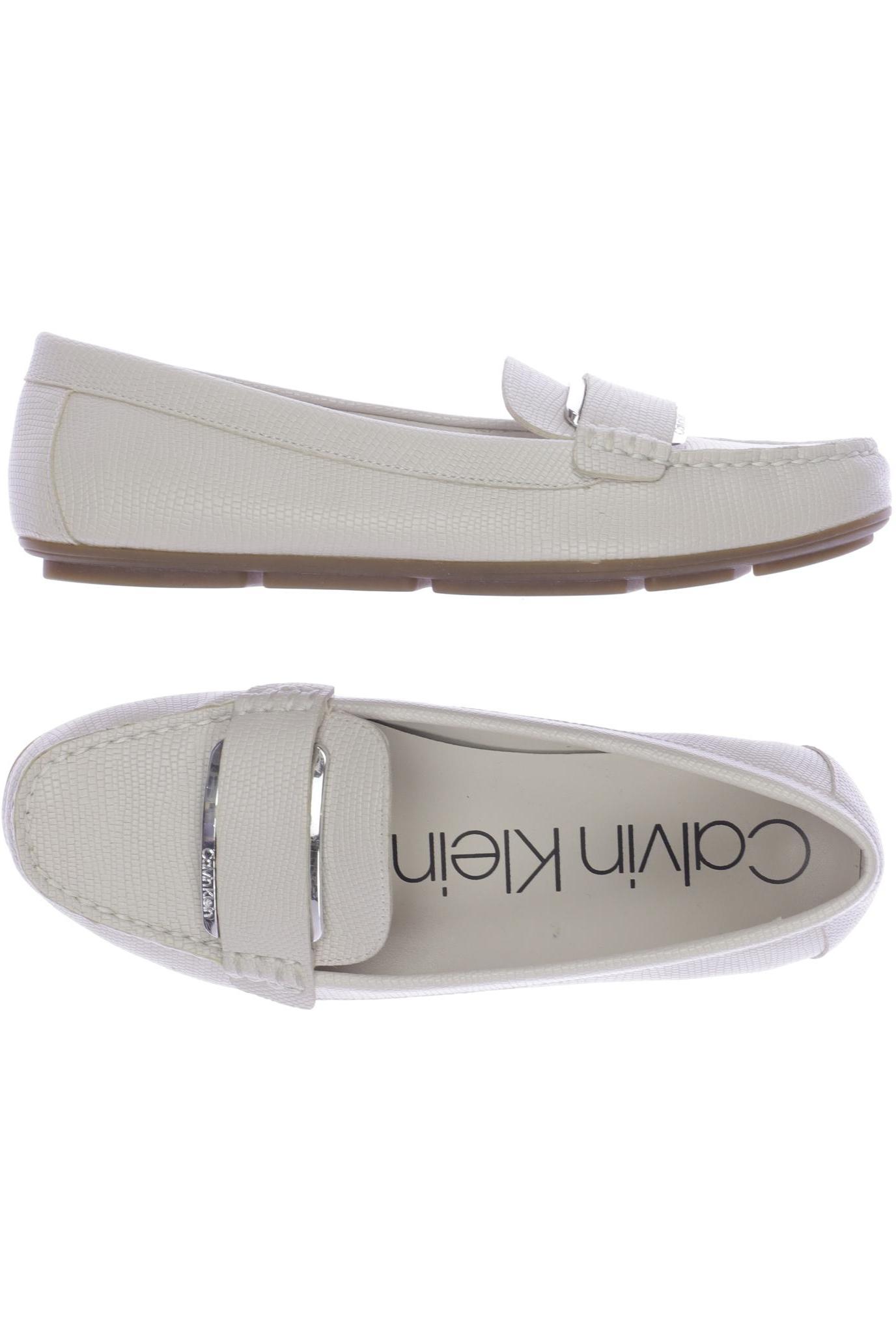 

Calvin Klein Damen Halbschuh, cremeweiß, Gr. 37