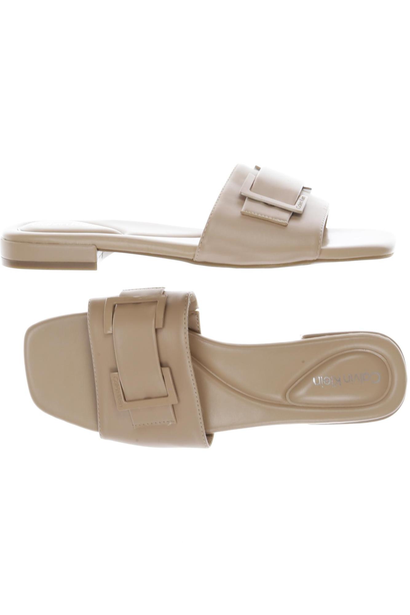 

Calvin Klein Damen Sandale, beige, Gr. 8
