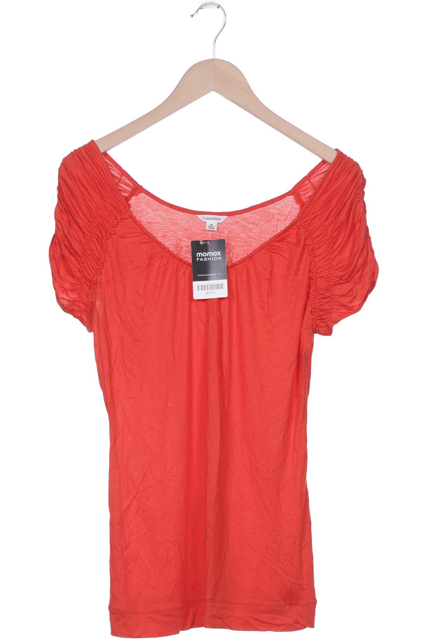 

Calvin Klein Damen T-Shirt, orange, Gr. 38
