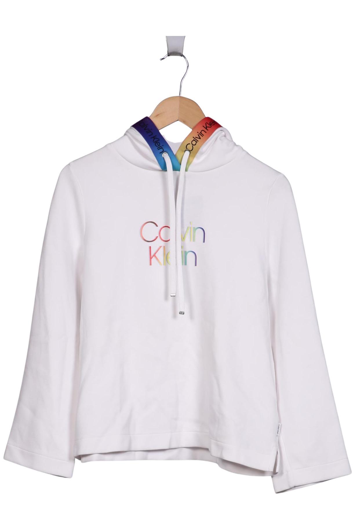 

Calvin Klein Damen Kapuzenpullover, weiß, Gr. 34