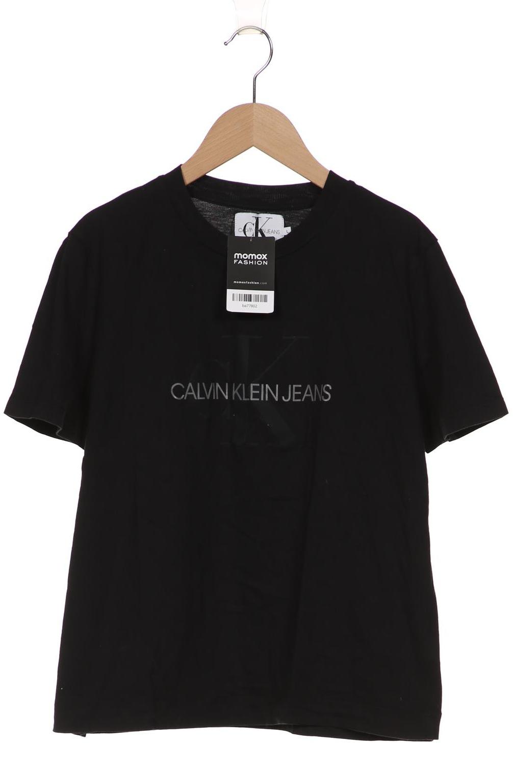 

Calvin Klein Damen T-Shirt, schwarz, Gr. 42