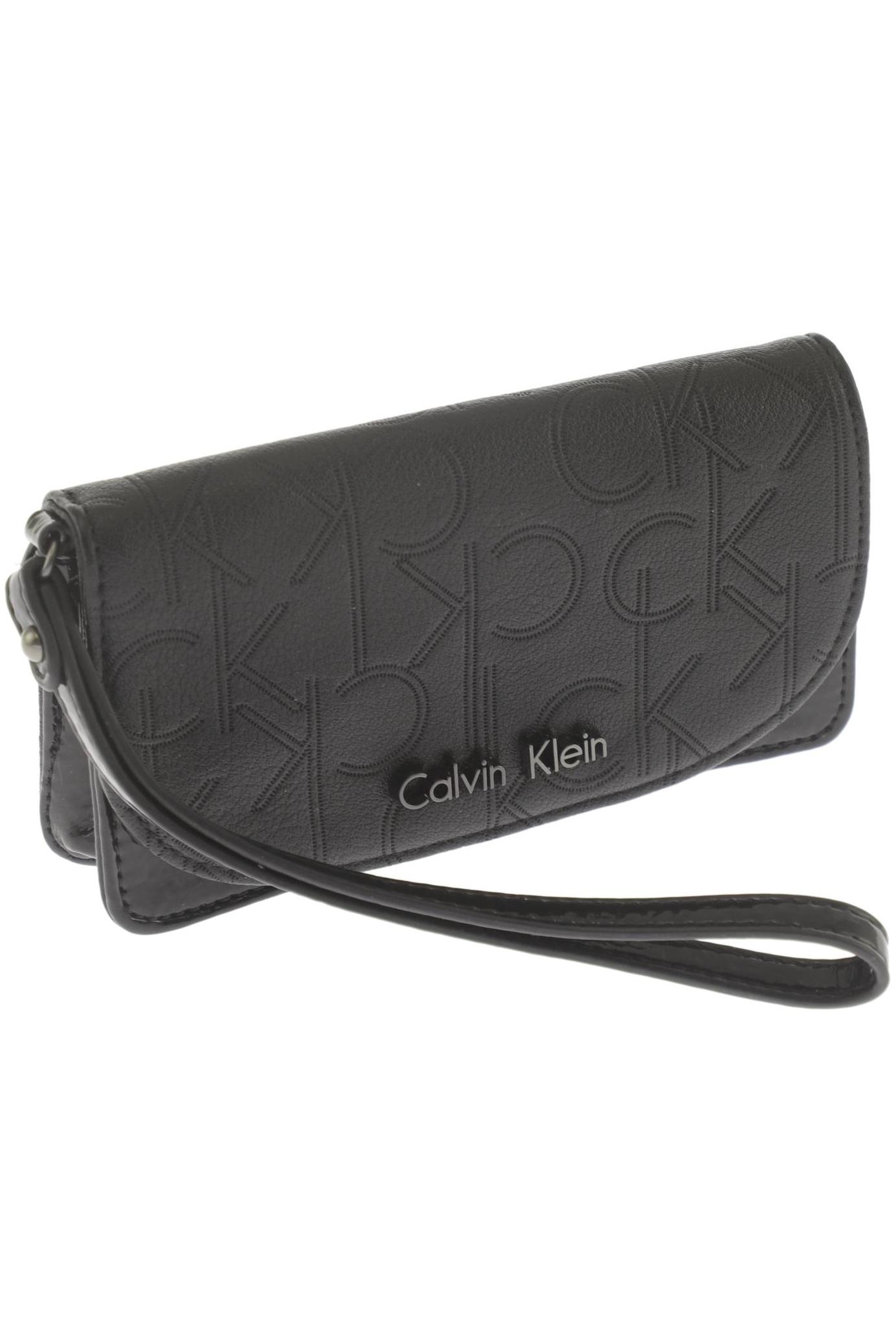 

Calvin Klein Damen Portemonnaie, schwarz, Gr.