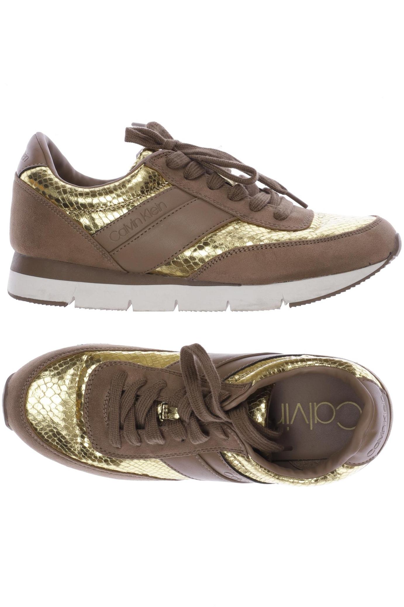 

Calvin Klein Damen Sneakers, gold, Gr. 39