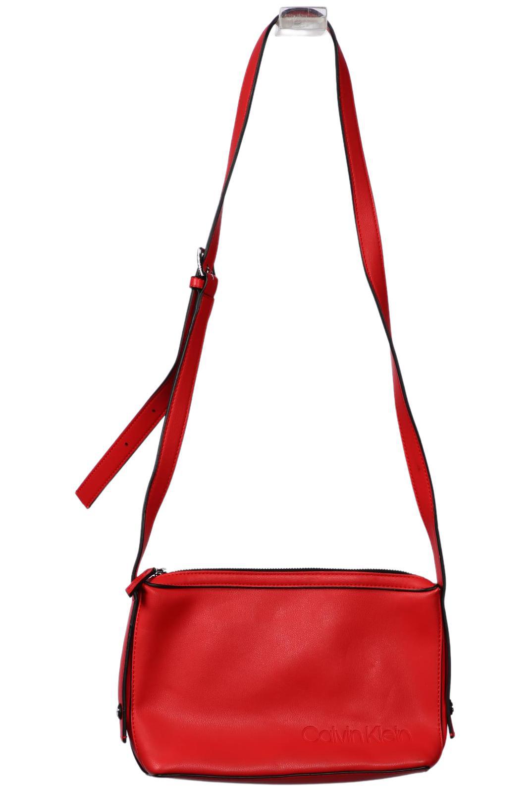 

Calvin Klein Damen Handtasche, rot, Gr.