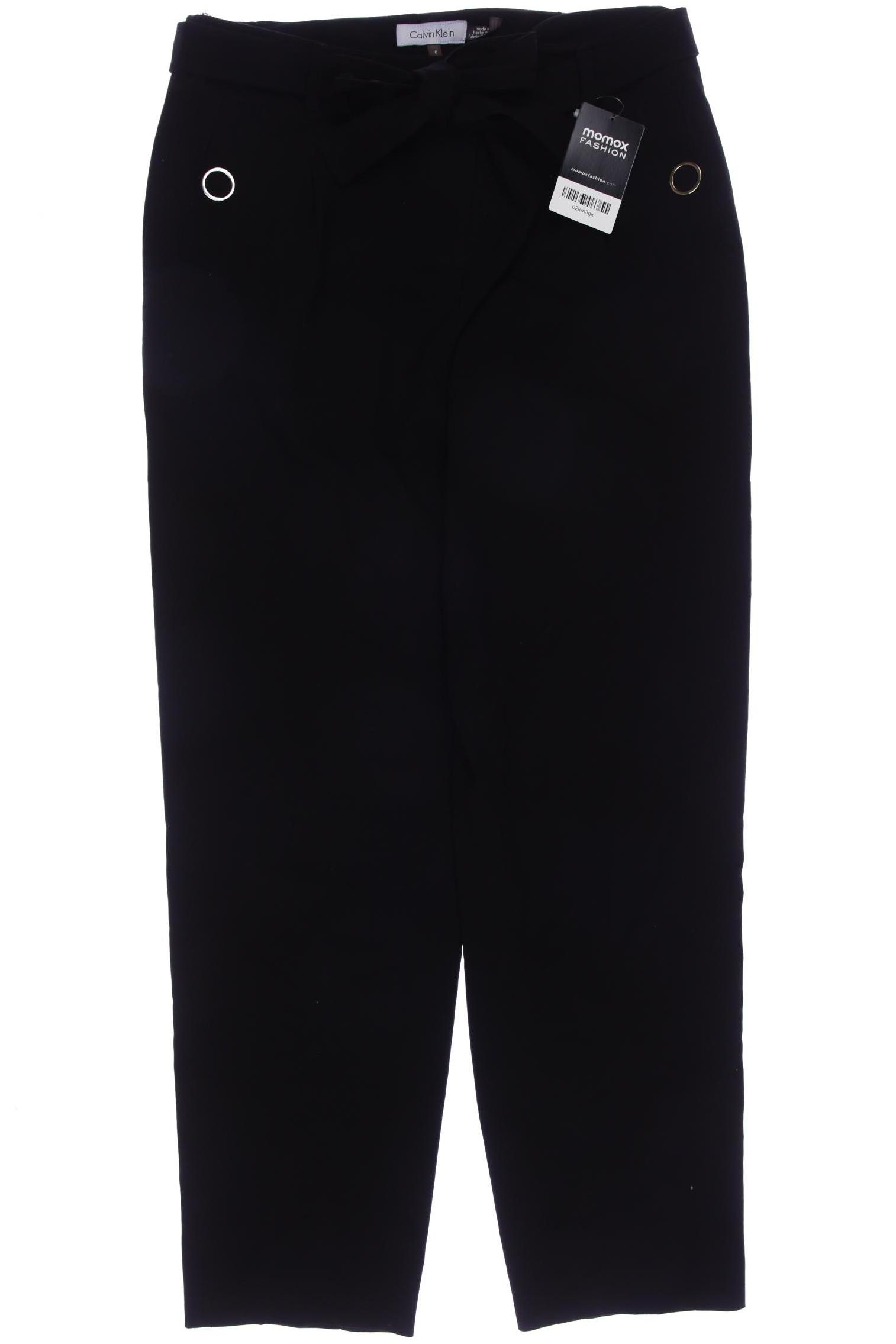 

Calvin Klein Damen Stoffhose, schwarz, Gr. 6