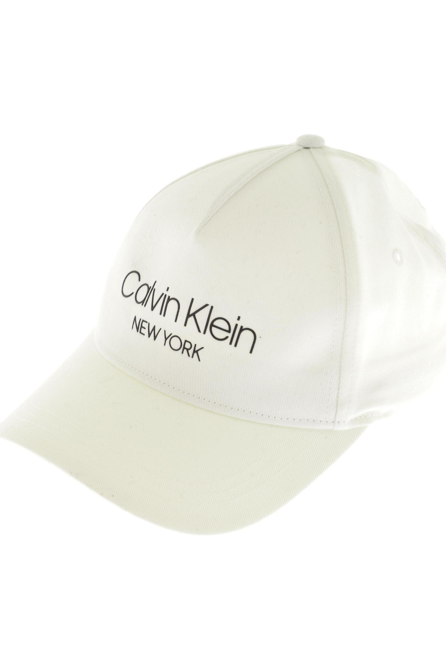 

Calvin Klein Damen Hut/Mütze, weiß, Gr. uni