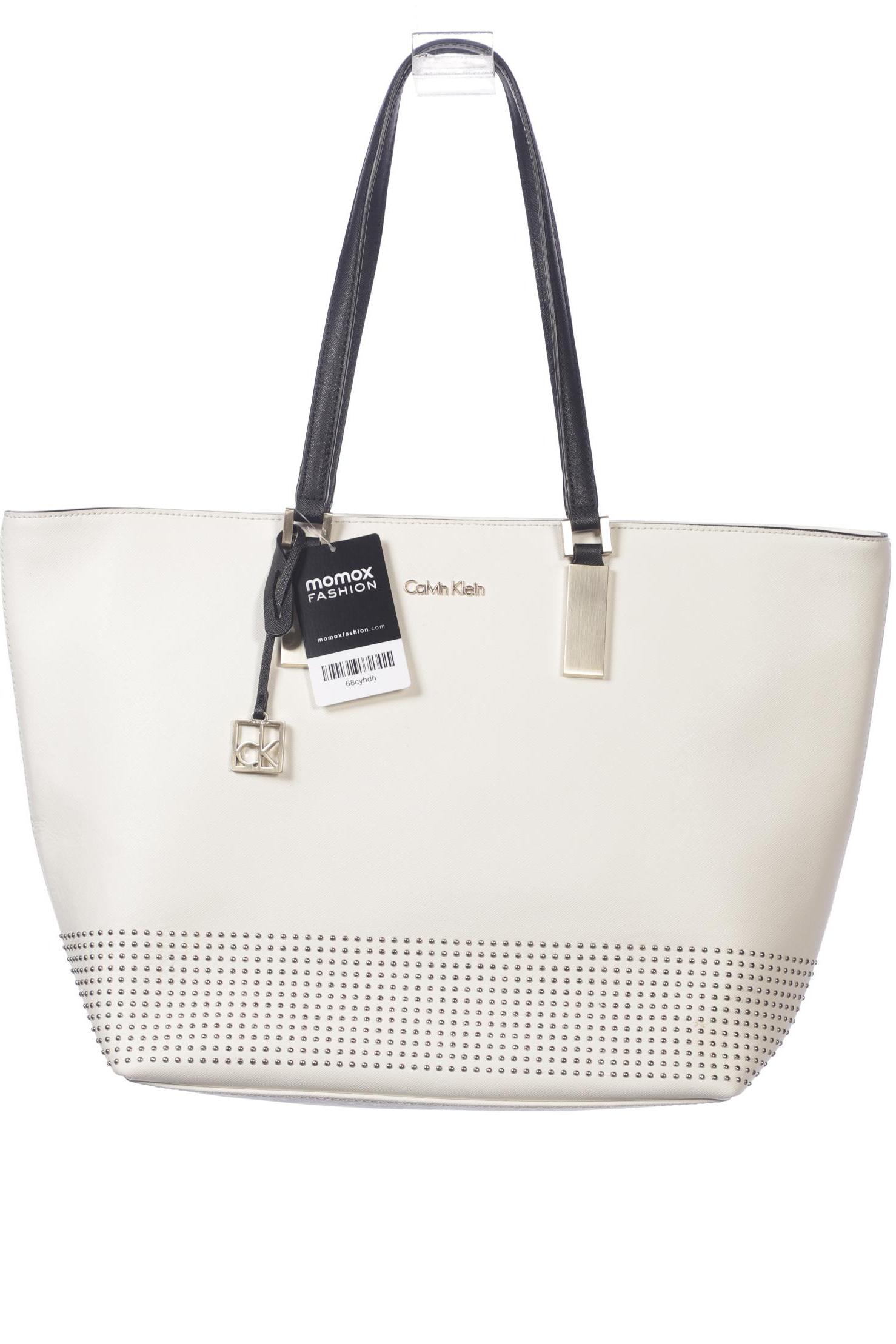 

Calvin Klein Damen Handtasche, cremeweiß, Gr.