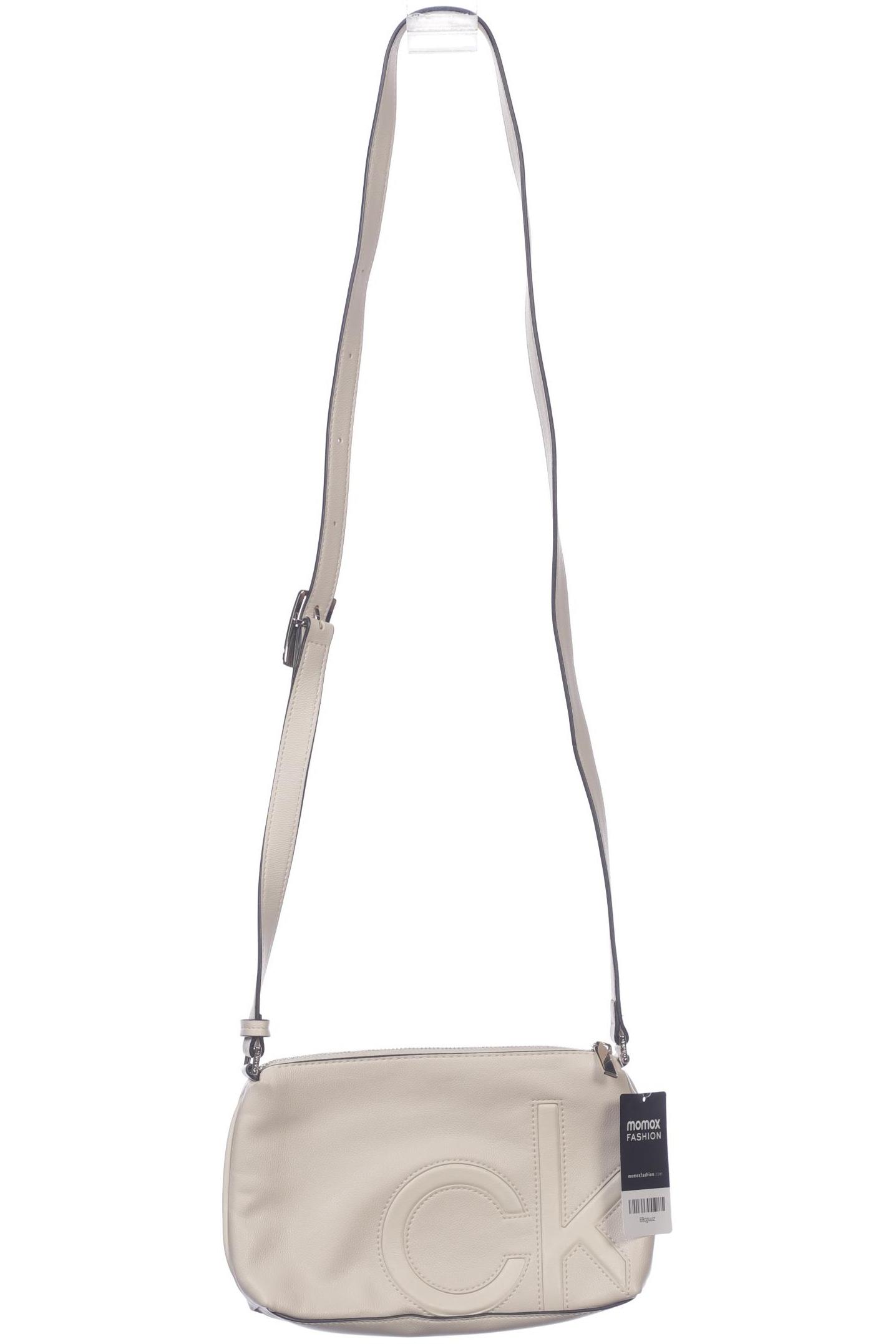 

Calvin Klein Damen Handtasche, cremeweiß, Gr.