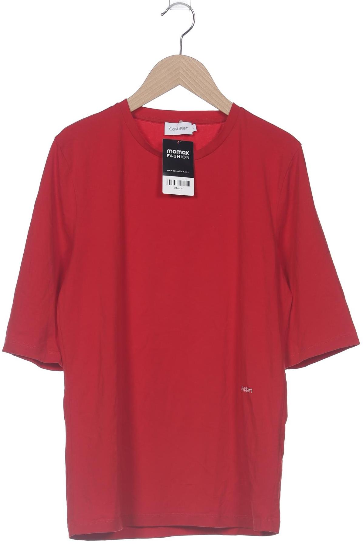 

Calvin Klein Damen T-Shirt, rot, Gr. 42