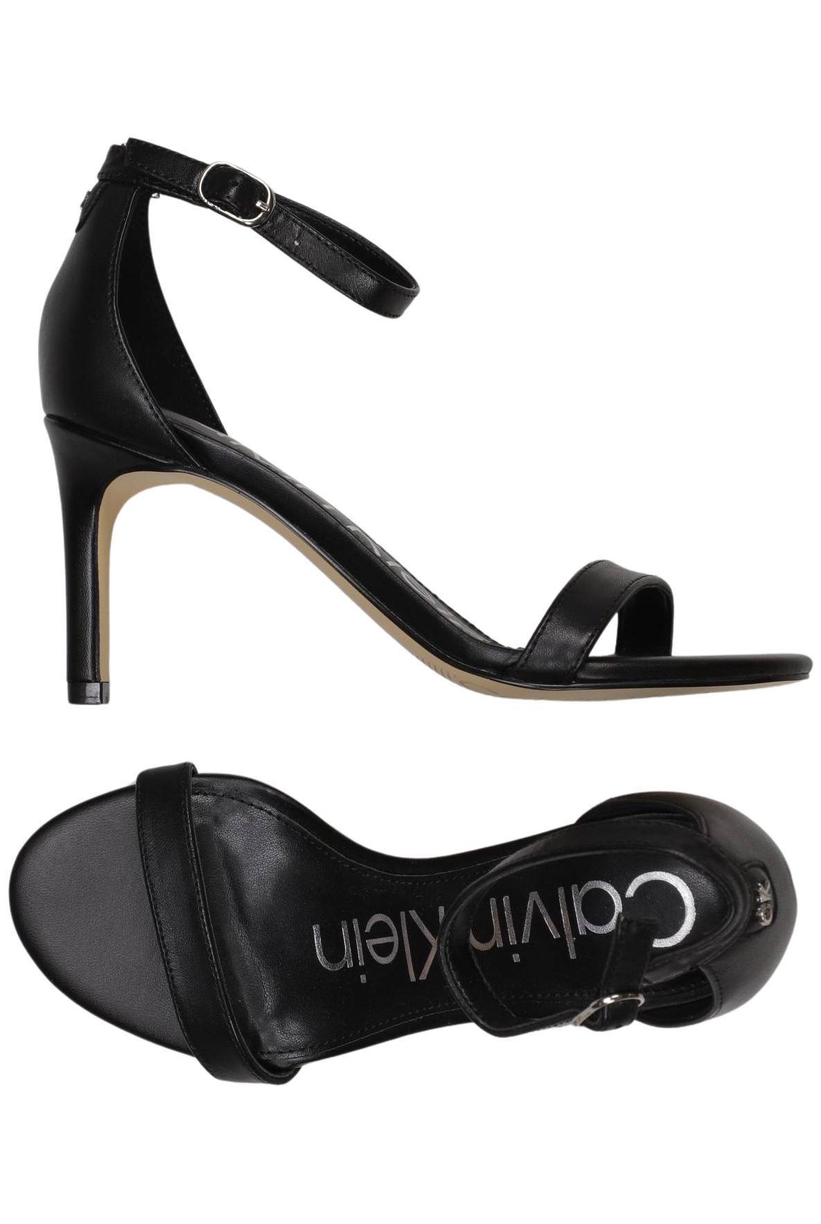 

Calvin Klein Damen Sandale, schwarz, Gr. 5