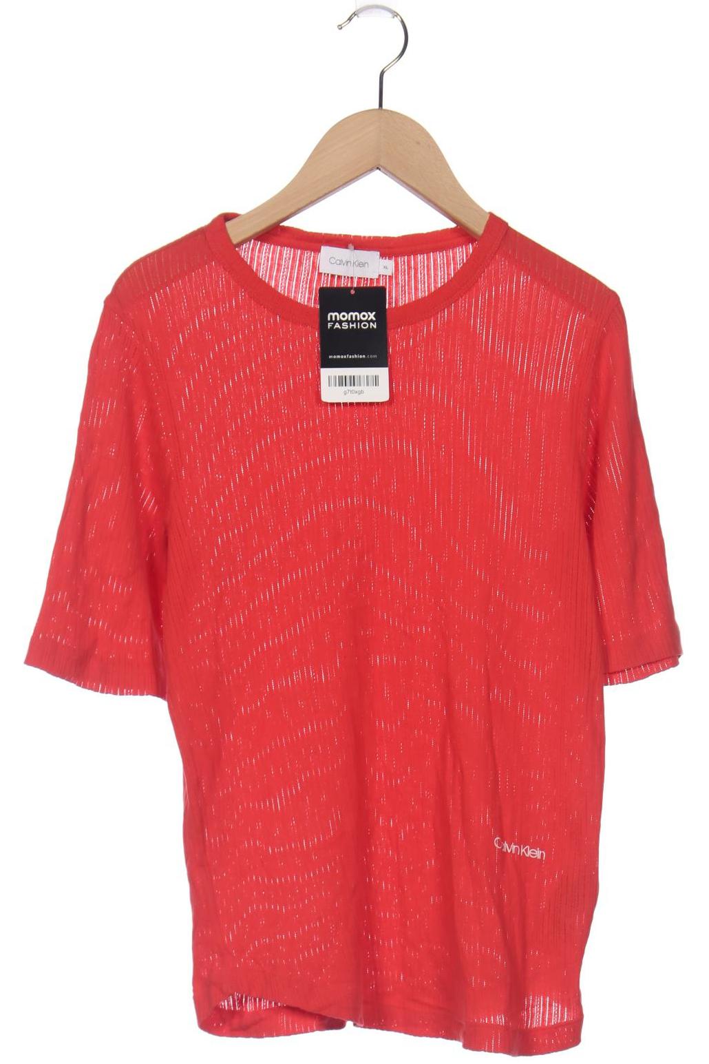 

Calvin Klein Damen T-Shirt, rot, Gr. 44