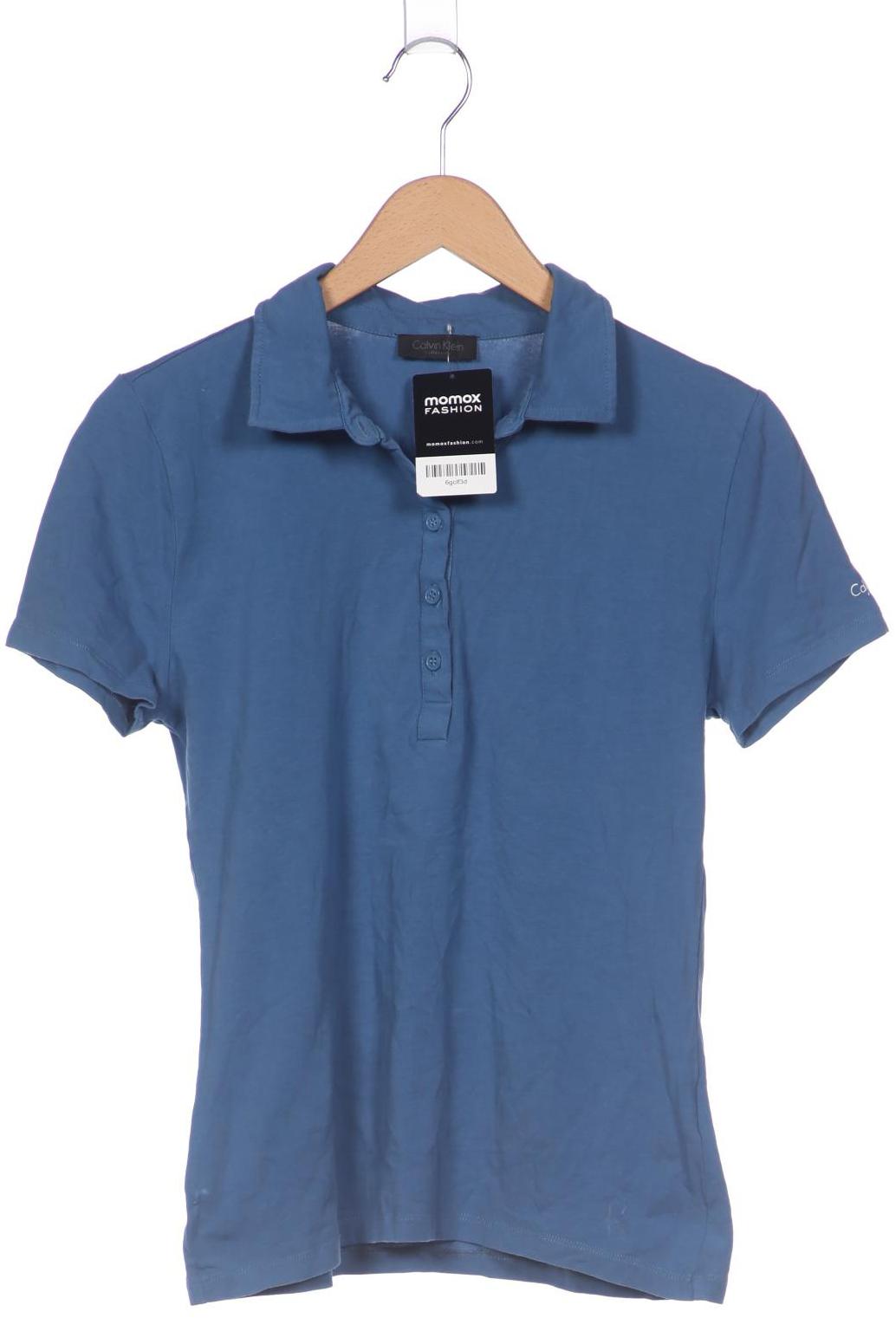

Calvin Klein Damen Poloshirt, blau, Gr. 44