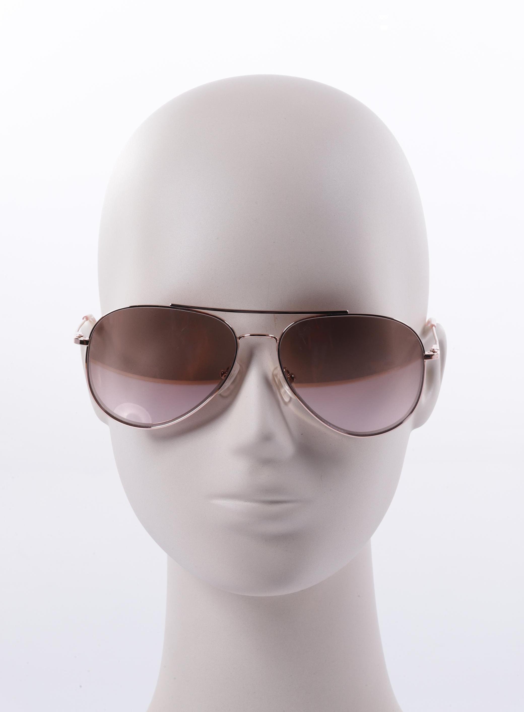 

Calvin Klein Damen Sonnenbrille, gold, Gr.