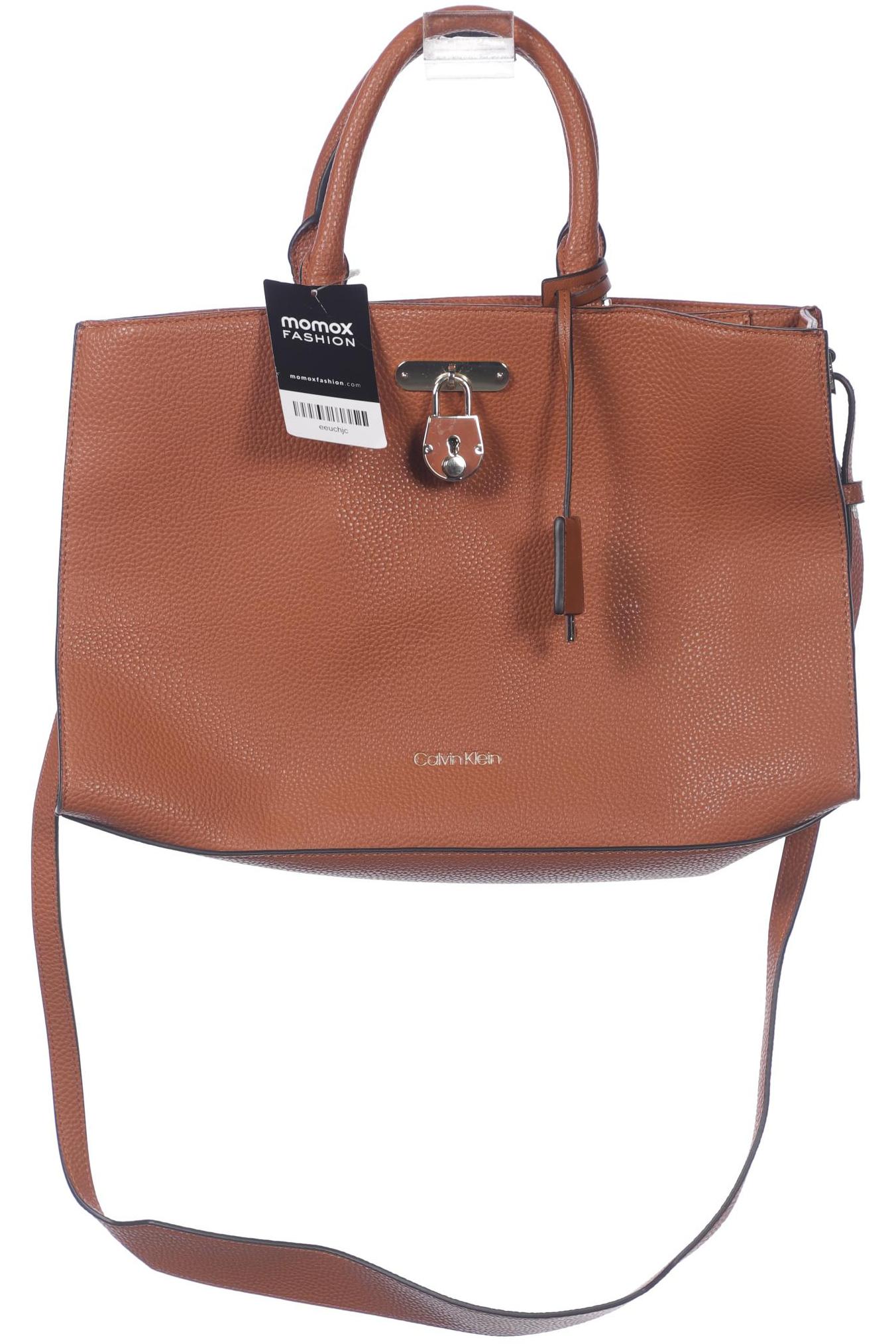 

Calvin Klein Damen Handtasche, orange, Gr.