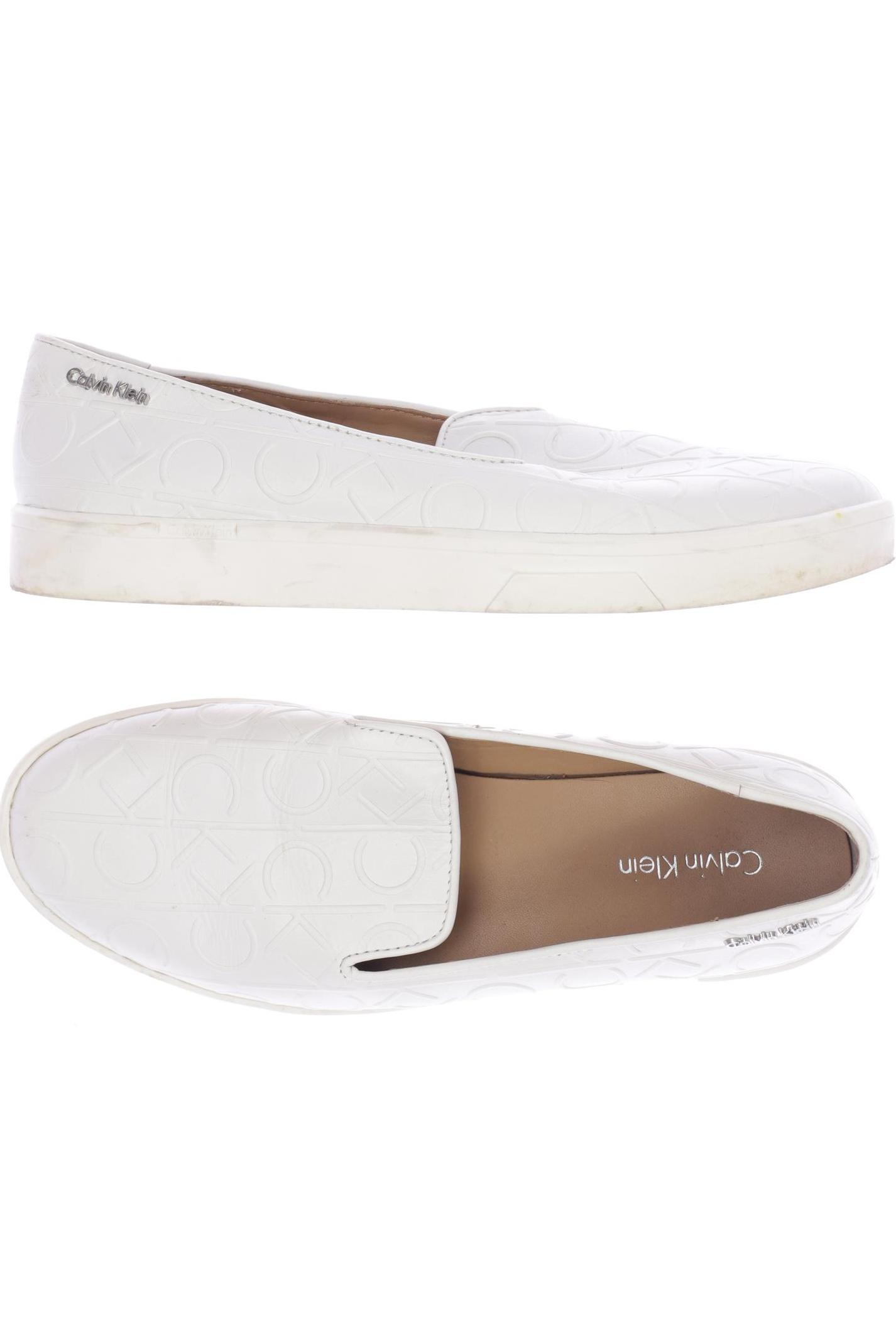 

Calvin Klein Damen Halbschuh, weiß, Gr. 36