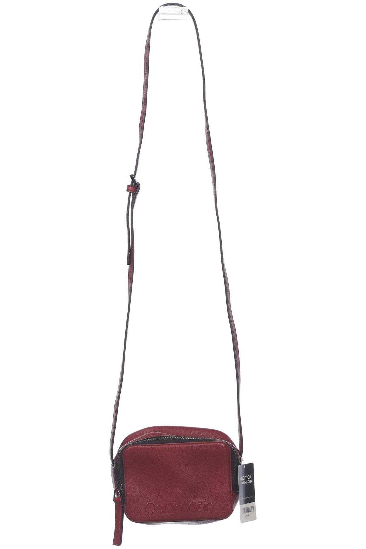 

Calvin Klein Damen Handtasche, bordeaux, Gr.