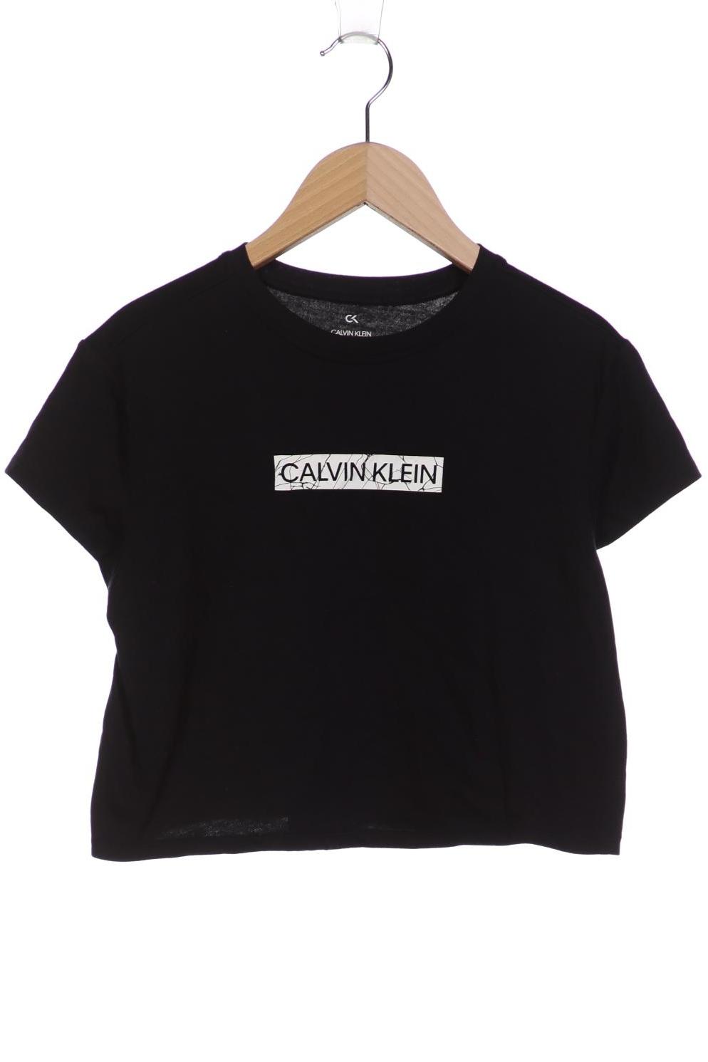 

Calvin Klein Damen T-Shirt, schwarz, Gr. 34