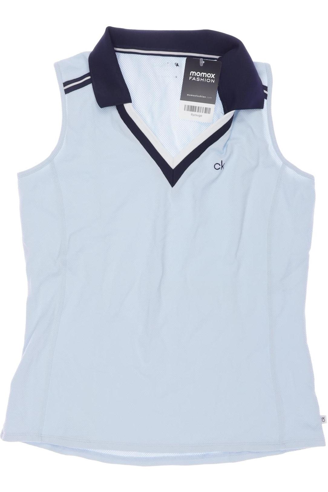 

Calvin Klein Damen Poloshirt, hellblau, Gr. 6