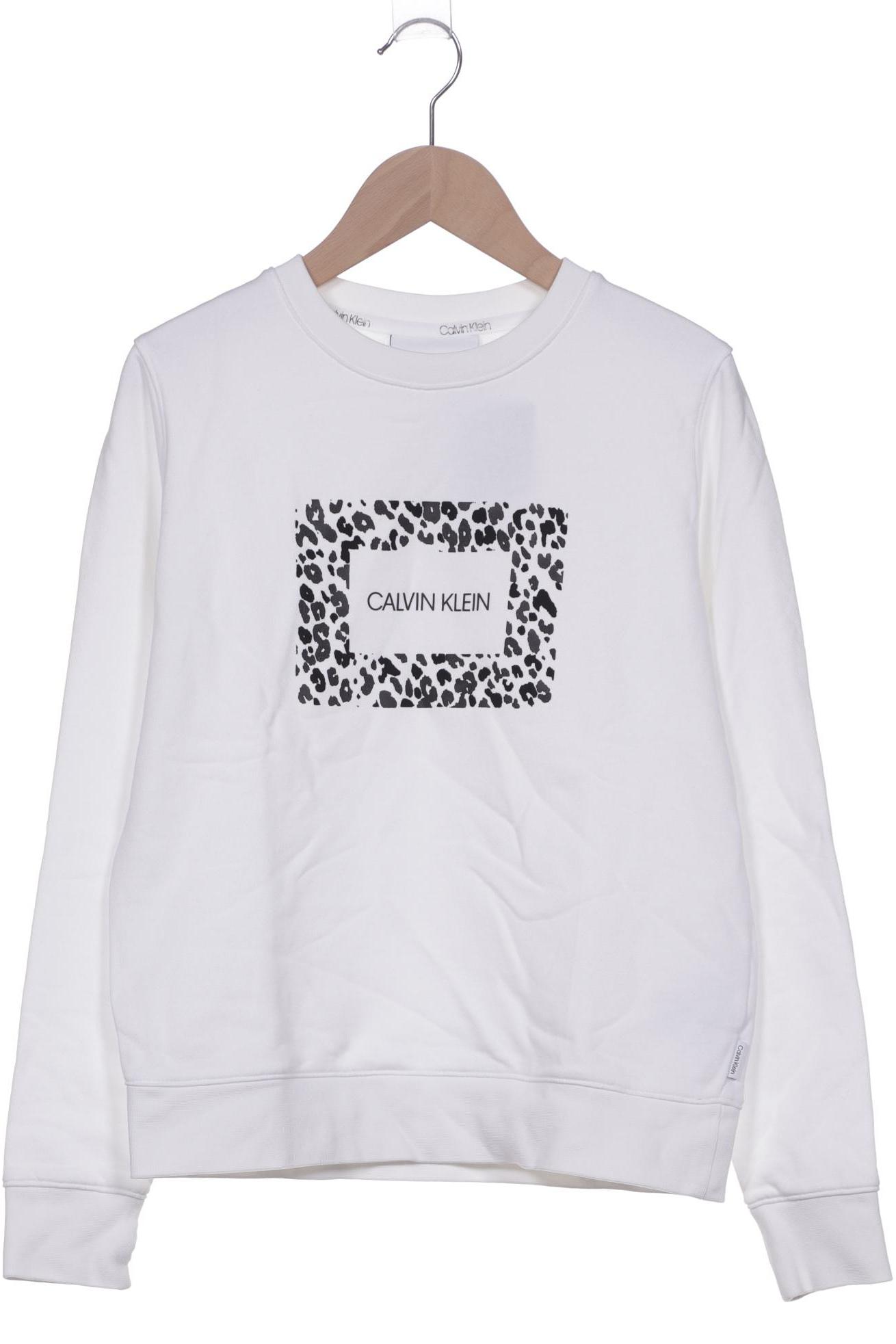 

Calvin Klein Damen Sweatshirt, weiß, Gr. 34