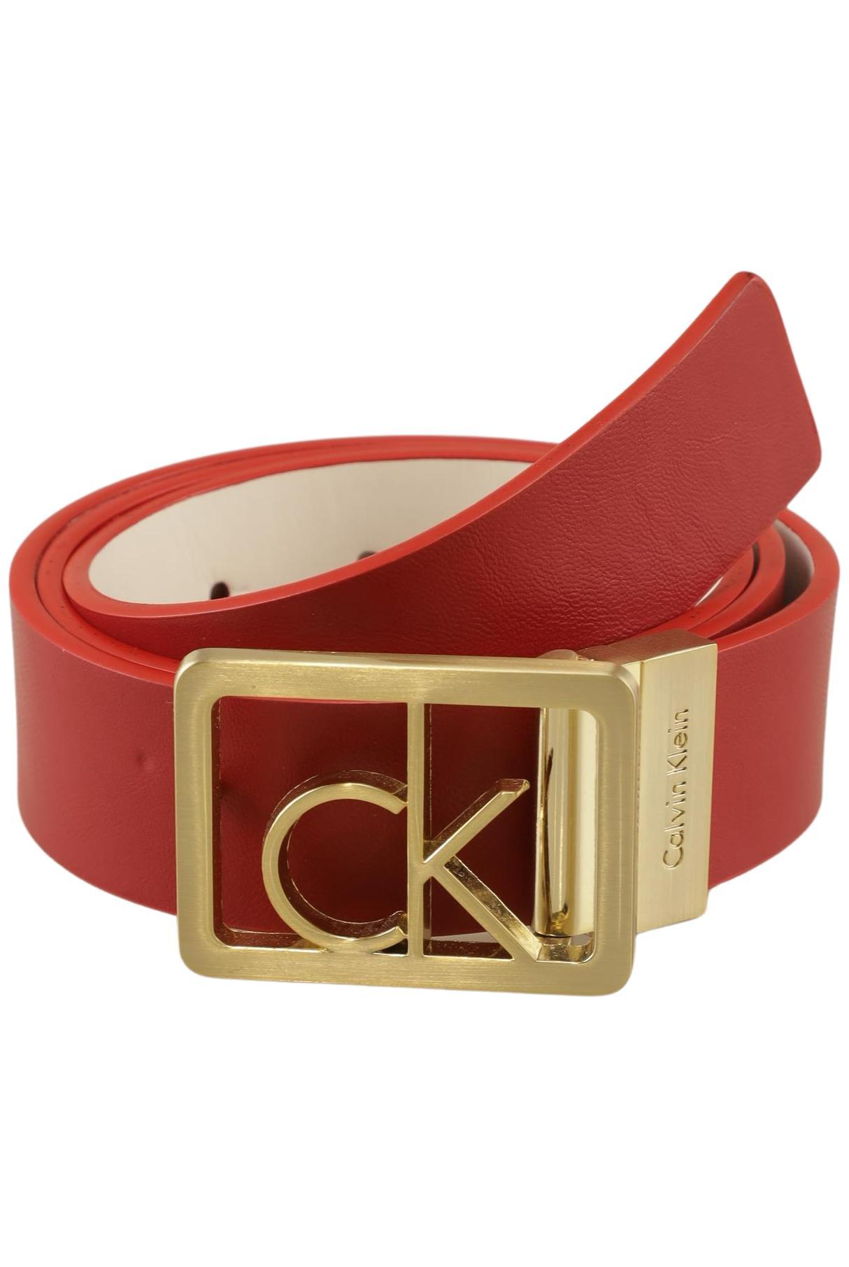 

Calvin Klein Damen Gürtel, rot, Gr. 80