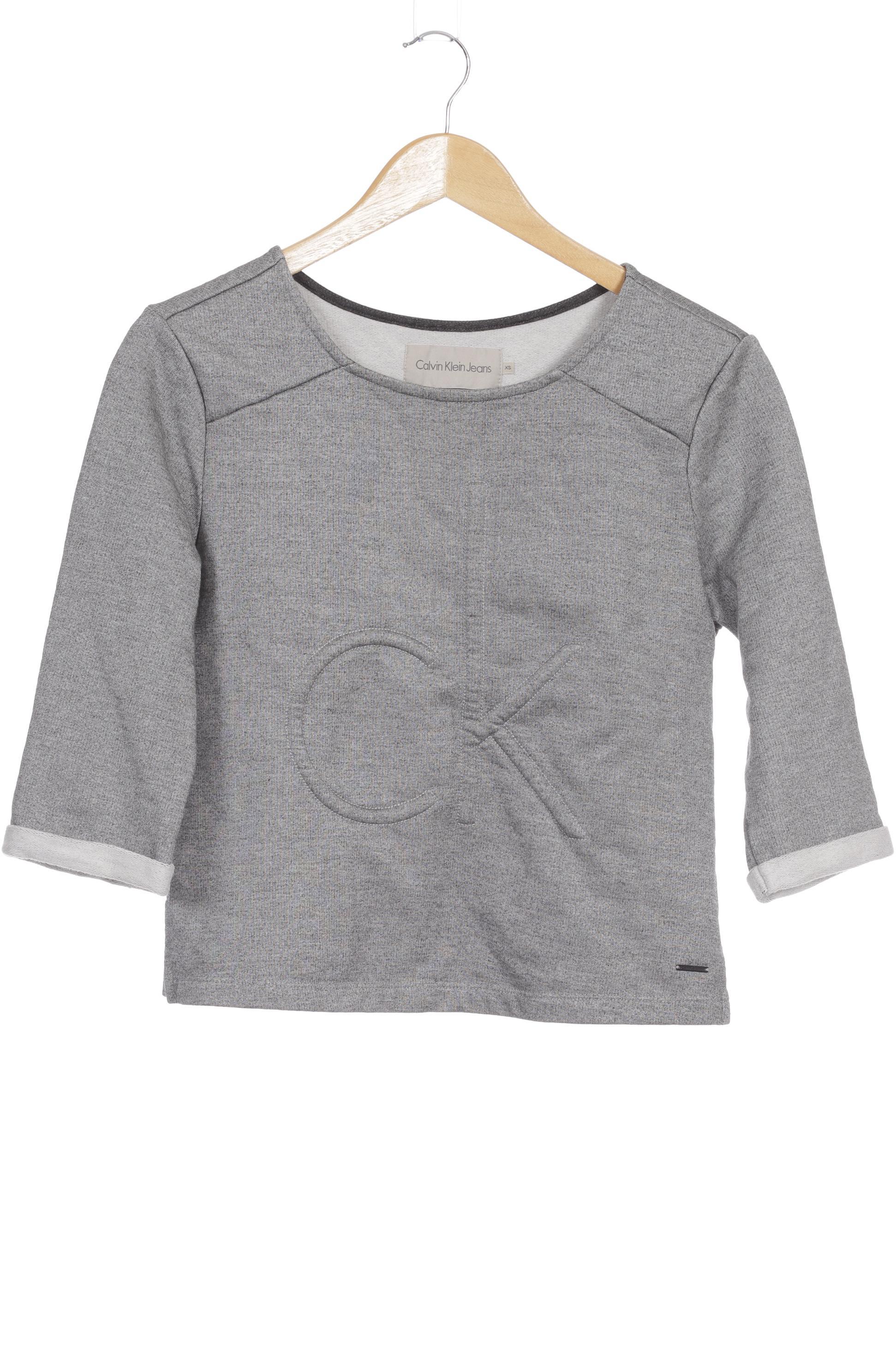 

Calvin Klein Damen Sweatshirt, grau, Gr. 34