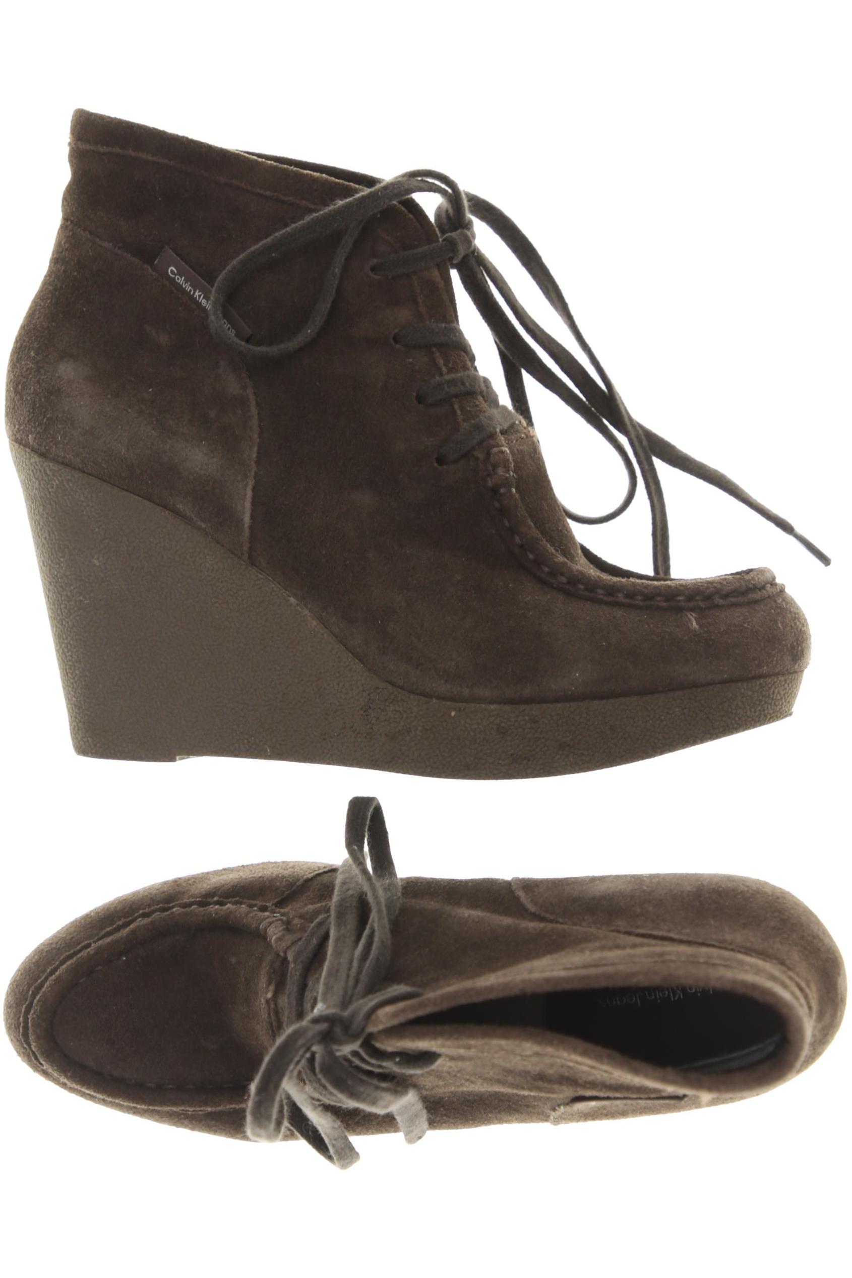 

Calvin Klein Damen Stiefelette, braun, Gr. 39