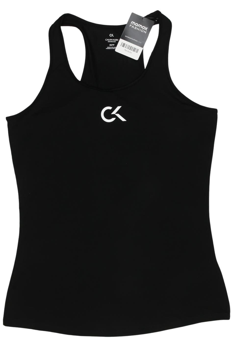 

Calvin Klein Damen Top, schwarz, Gr. 34