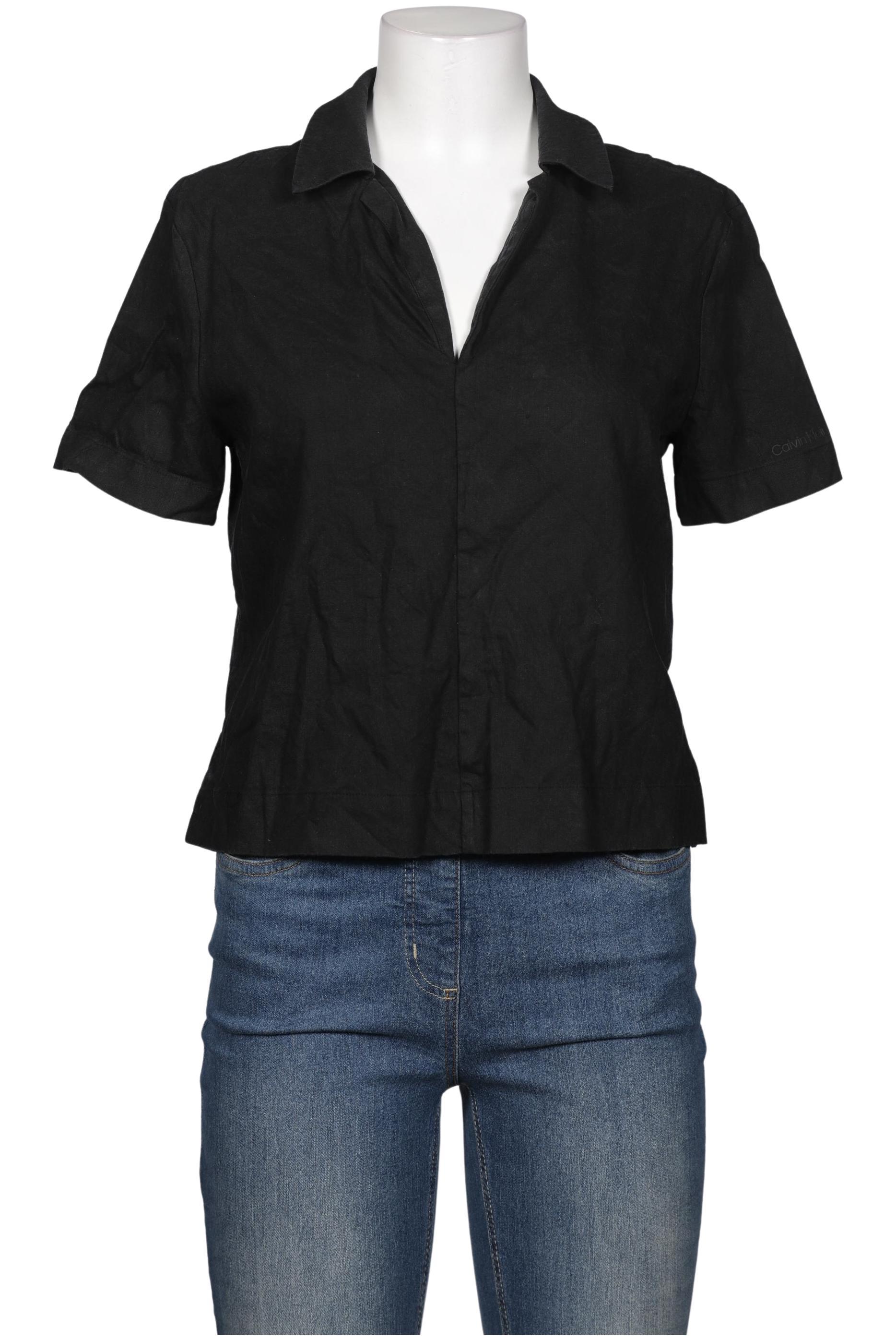 

Calvin Klein Damen Bluse, schwarz, Gr. 38