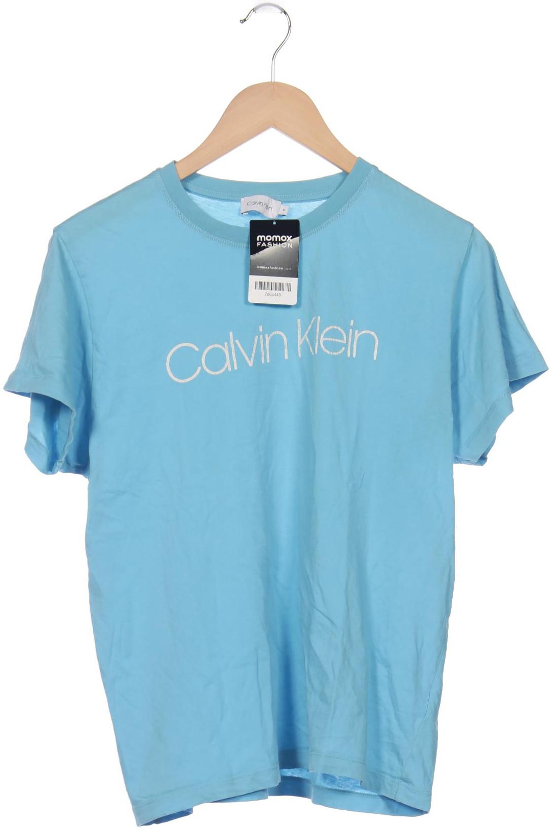 

Calvin Klein Damen T-Shirt, hellblau, Gr. 38