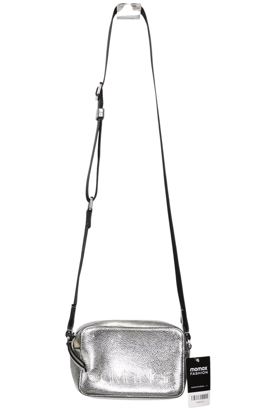 

Calvin Klein Damen Handtasche, silber, Gr.