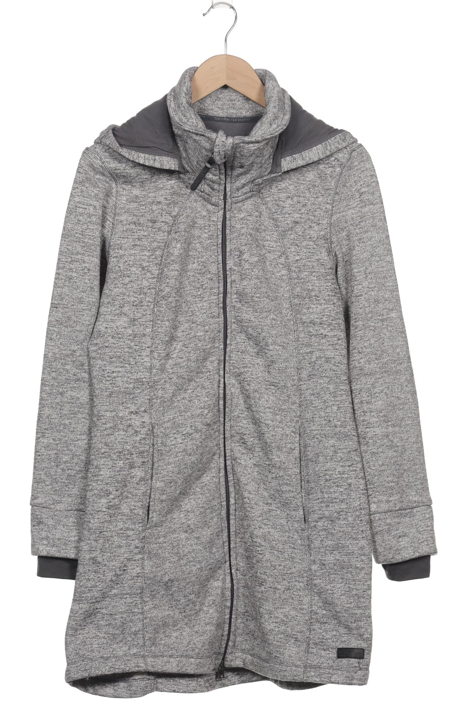 

Calvin Klein Damen Kapuzenpullover, grau, Gr. 44